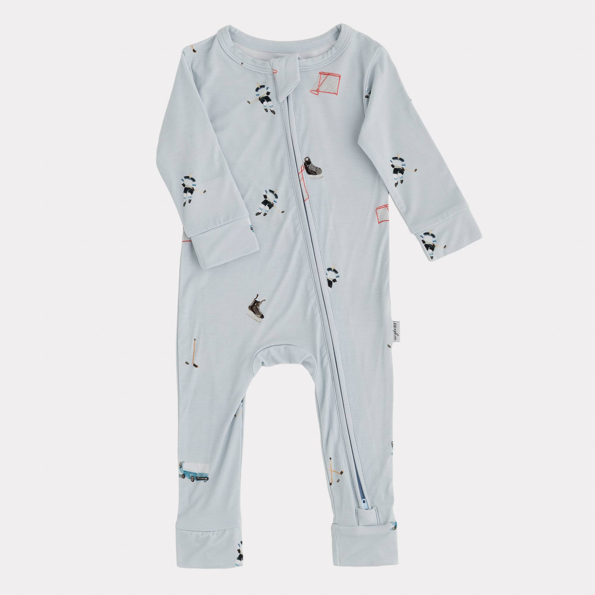 Pip + Phee - Bamboo Footless Sleeper | Hockey drop
