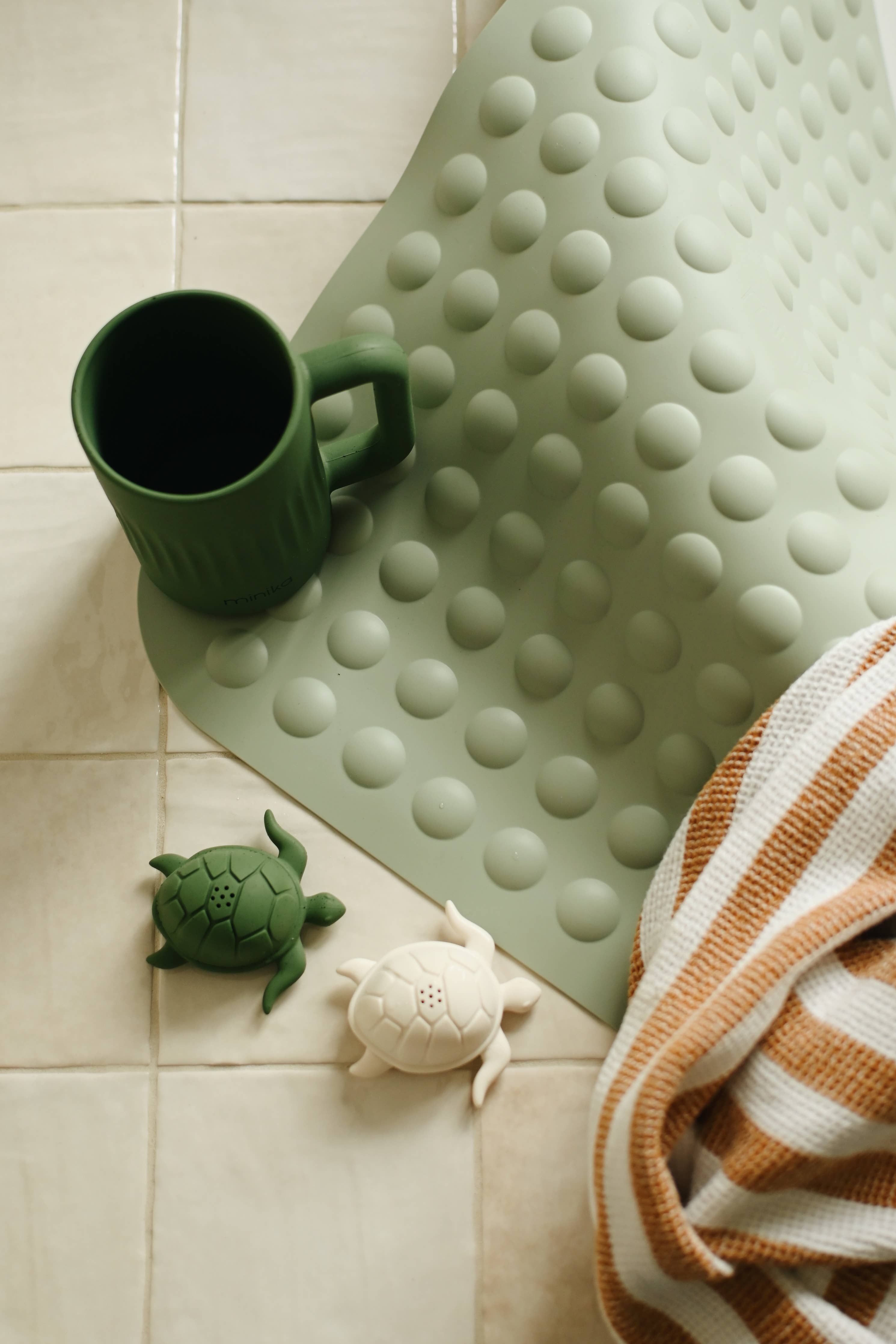Minika - Bath mat - Sage