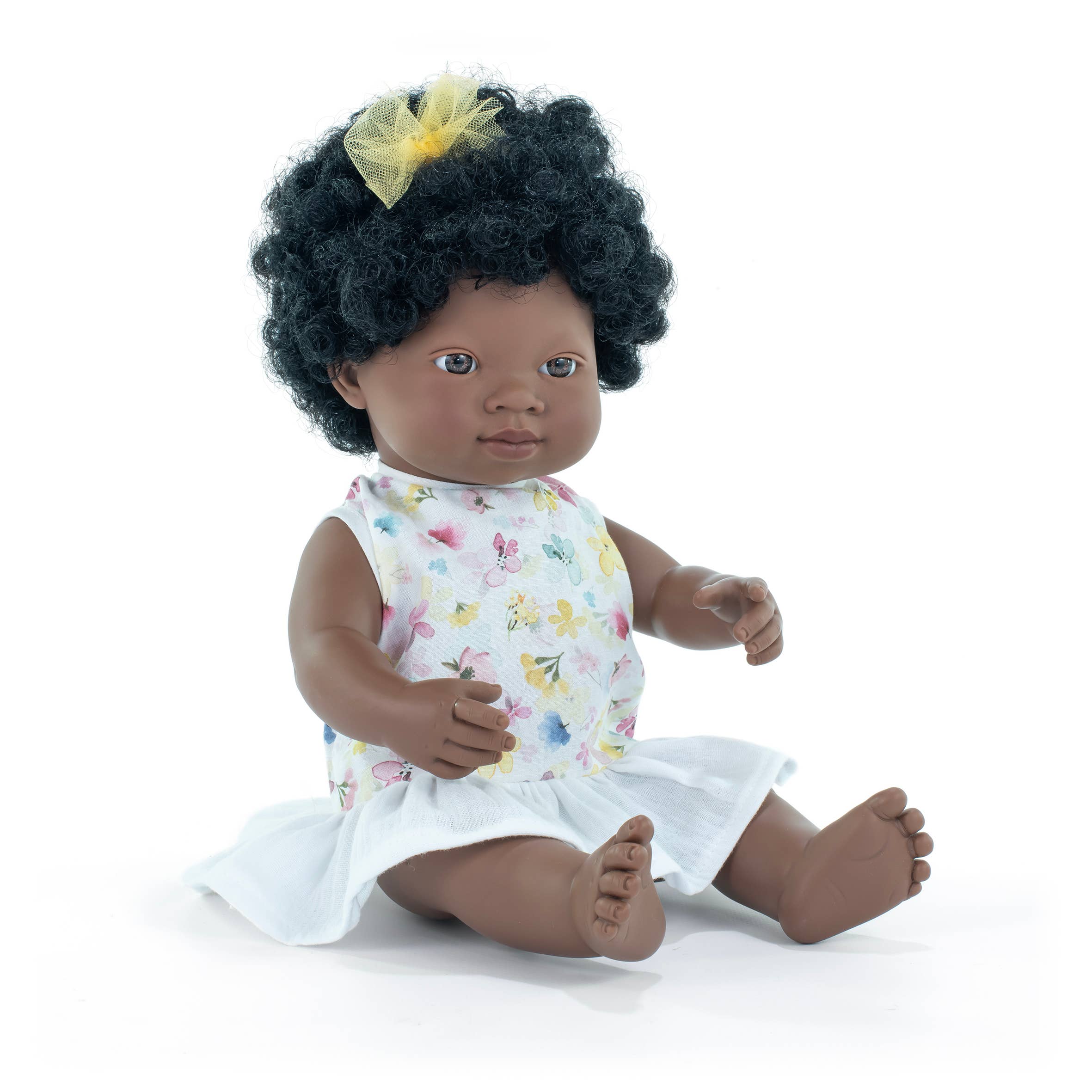 Miniland Educational - Baby Doll African girl 15'' (box) - M&M