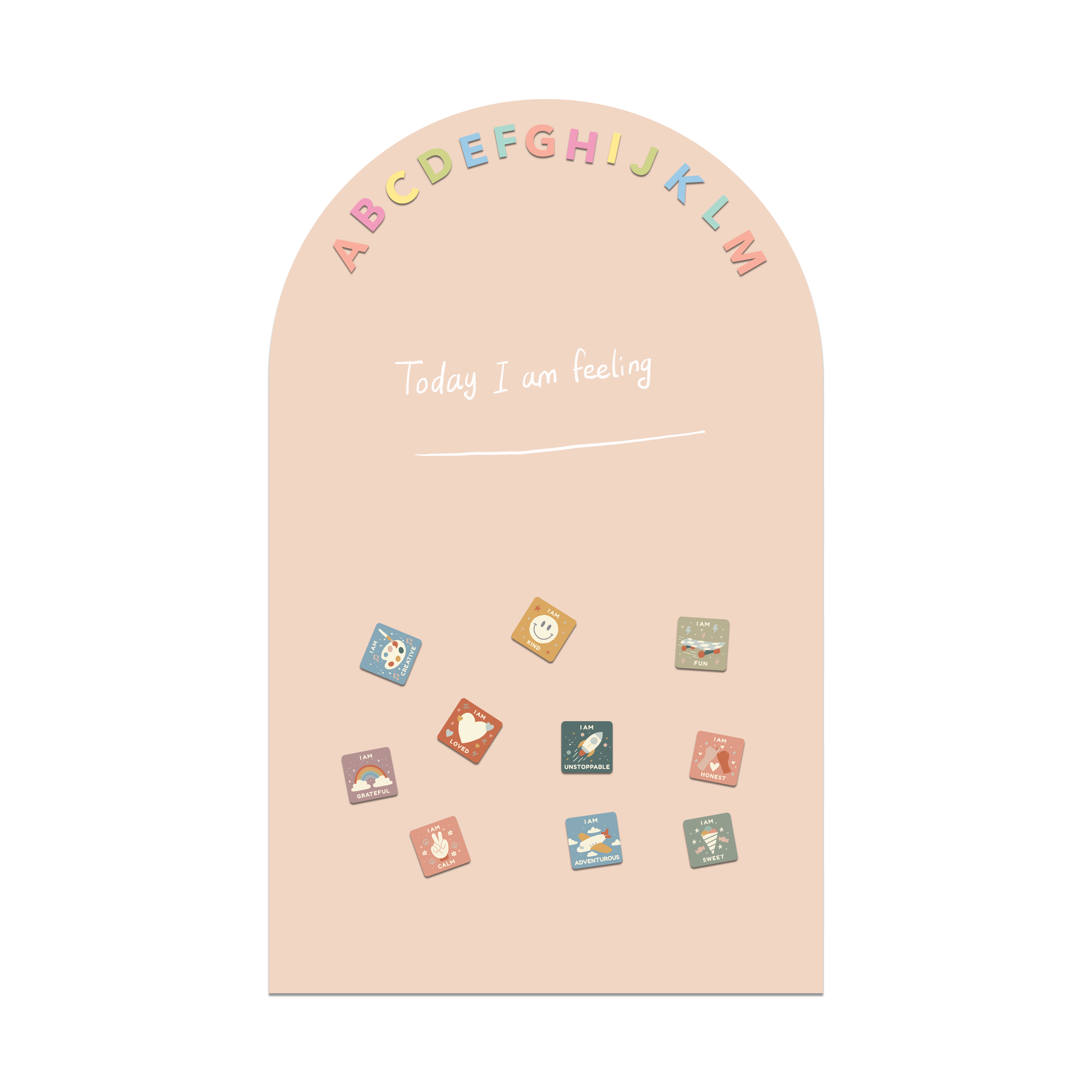 Cherrypick - JUMBO Magic Playwall - Arch Magnetic Wall Decal for Kids