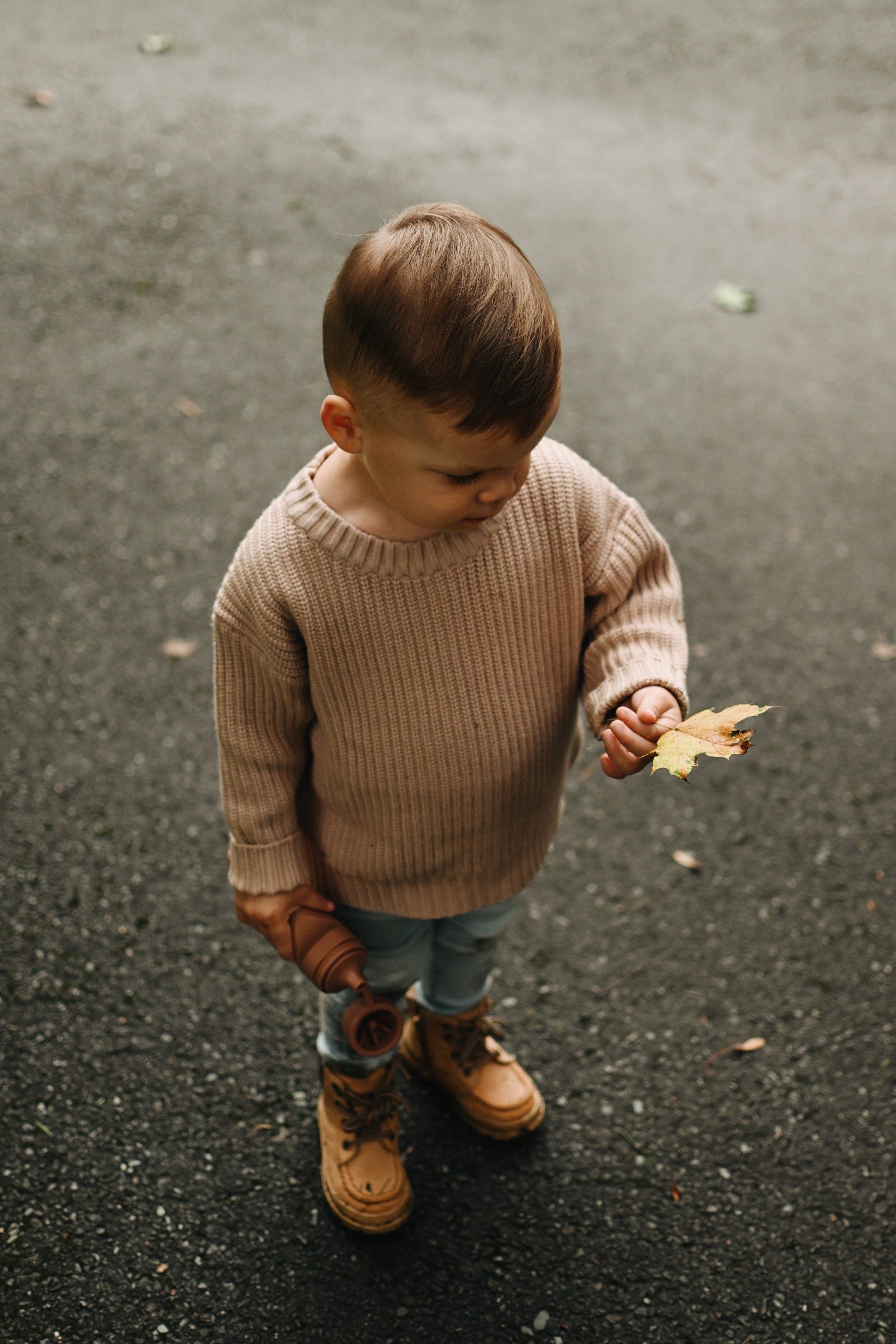 Minika - Knit sweater - Almond