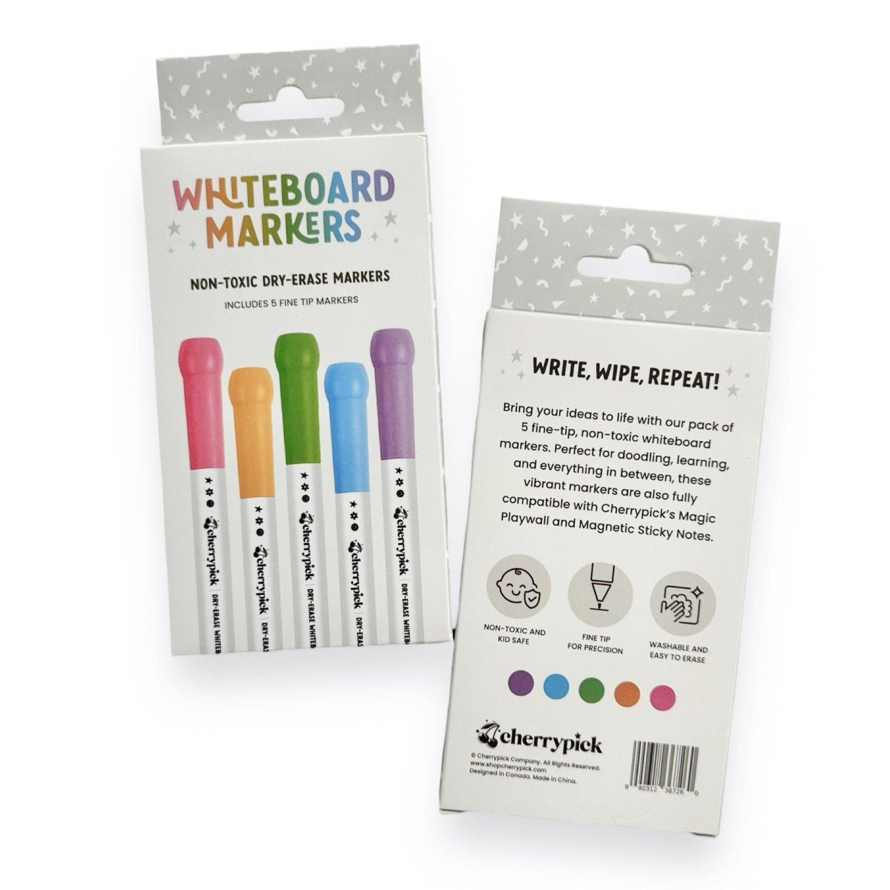 Cherrypick - Whiteboard Dry-Erase Markers (5pc)