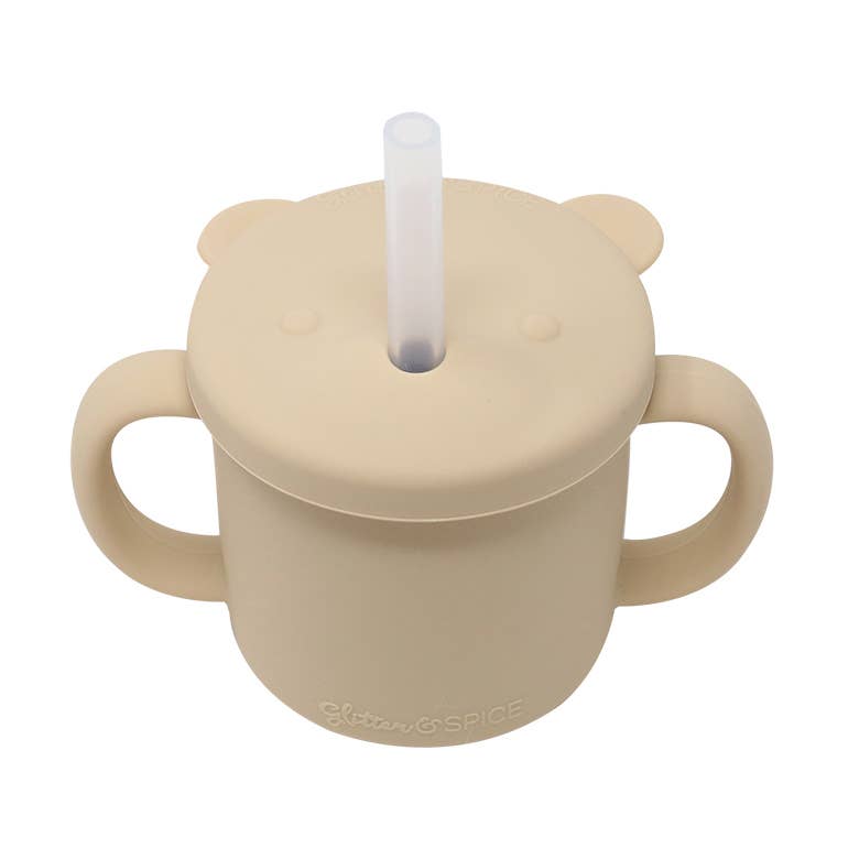 Glitter & Spice - Grow With Me Silicone Bear Cup