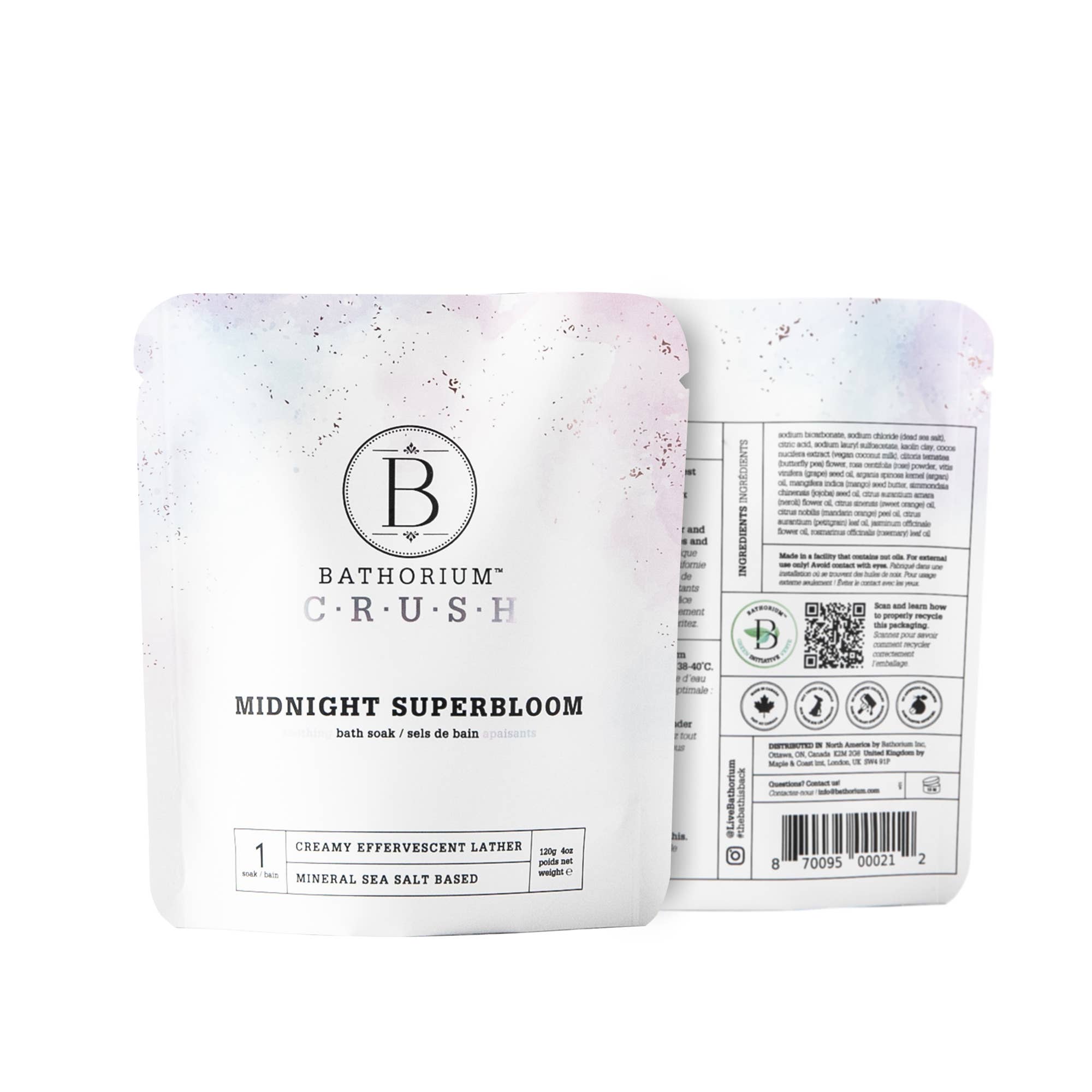 Bathorium - Midnight Superbloom Crush Bath Soak 120g