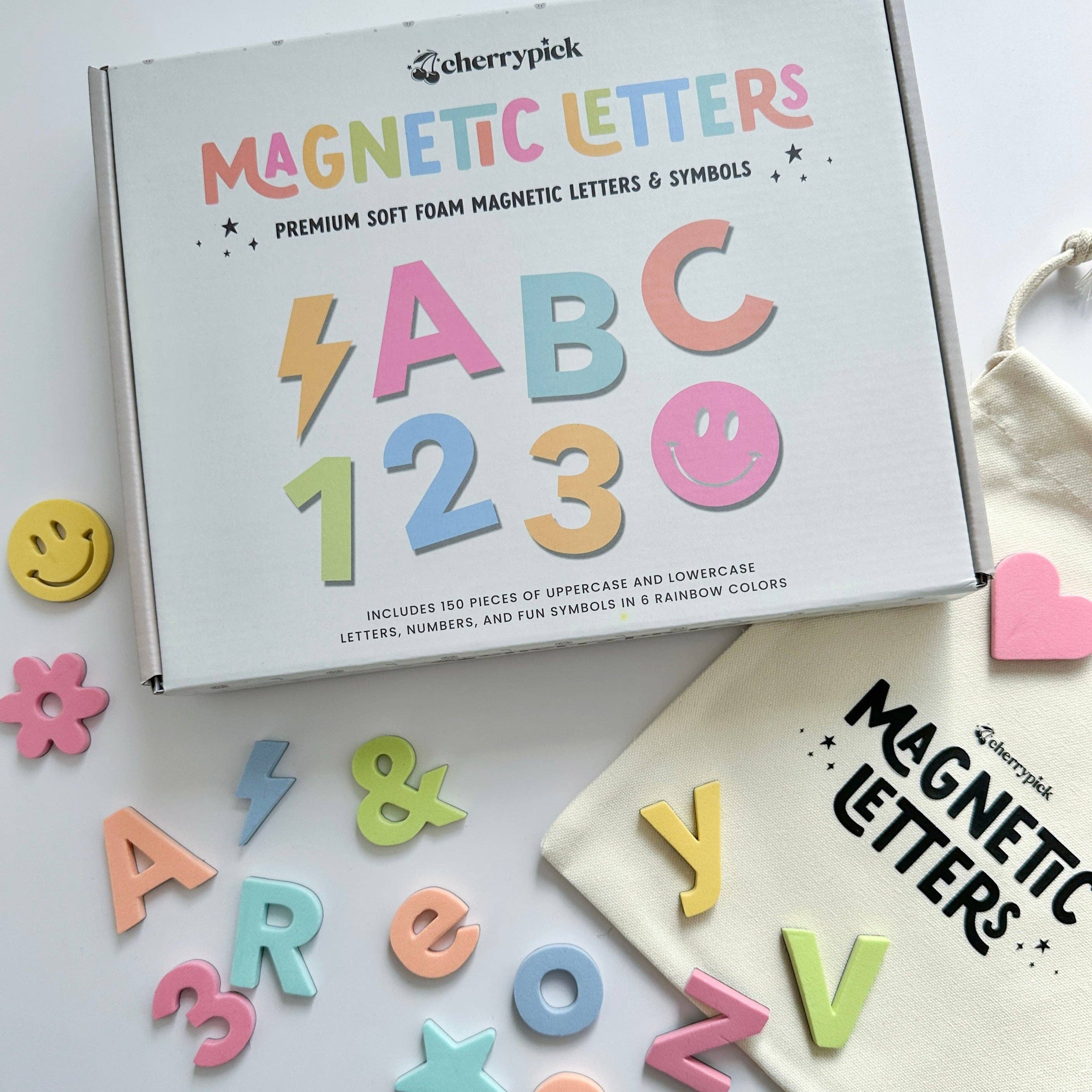 Cherrypick - Soft Foam Magnetic Letters & Symbols 150pc Set