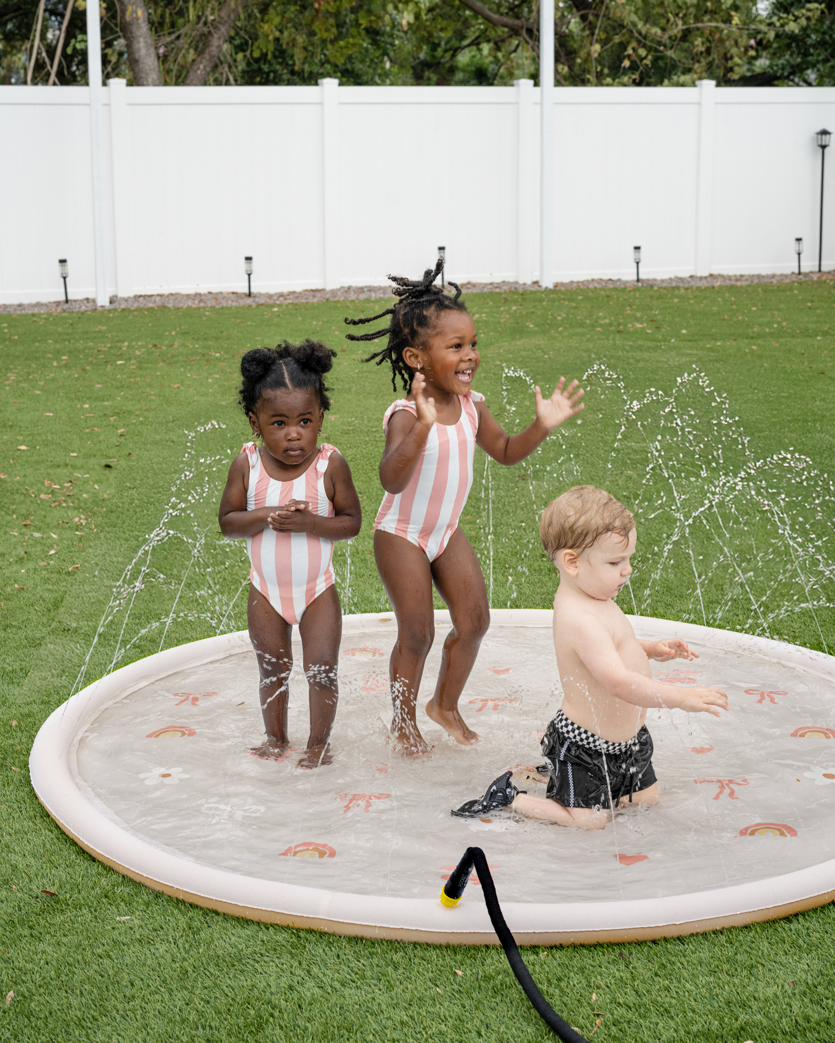 Cherrypick - Sprinkler Splash Pad for Kids - Oversized Backyard Sprinkler