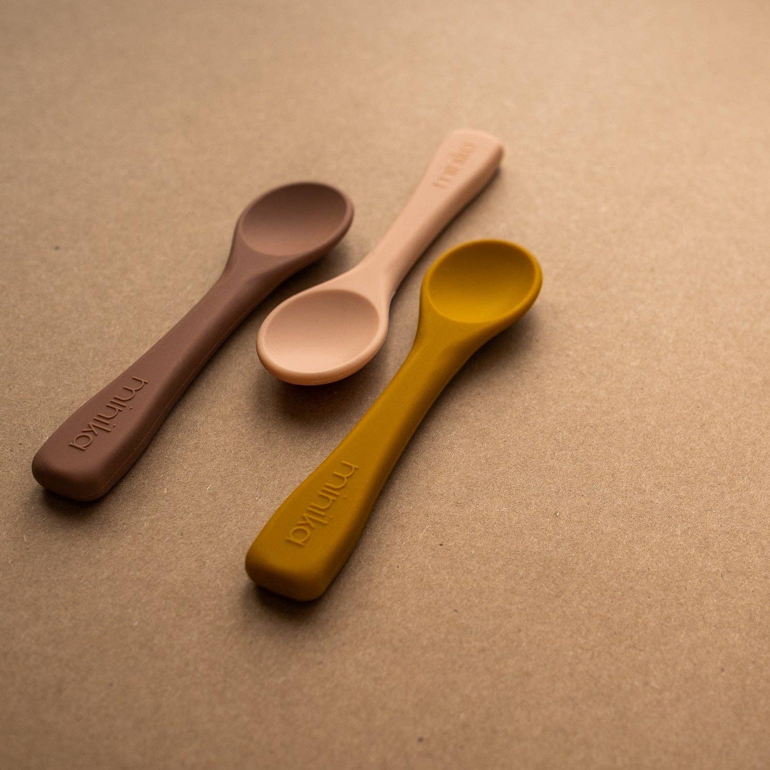 Minika - Silicone spoon - Sage