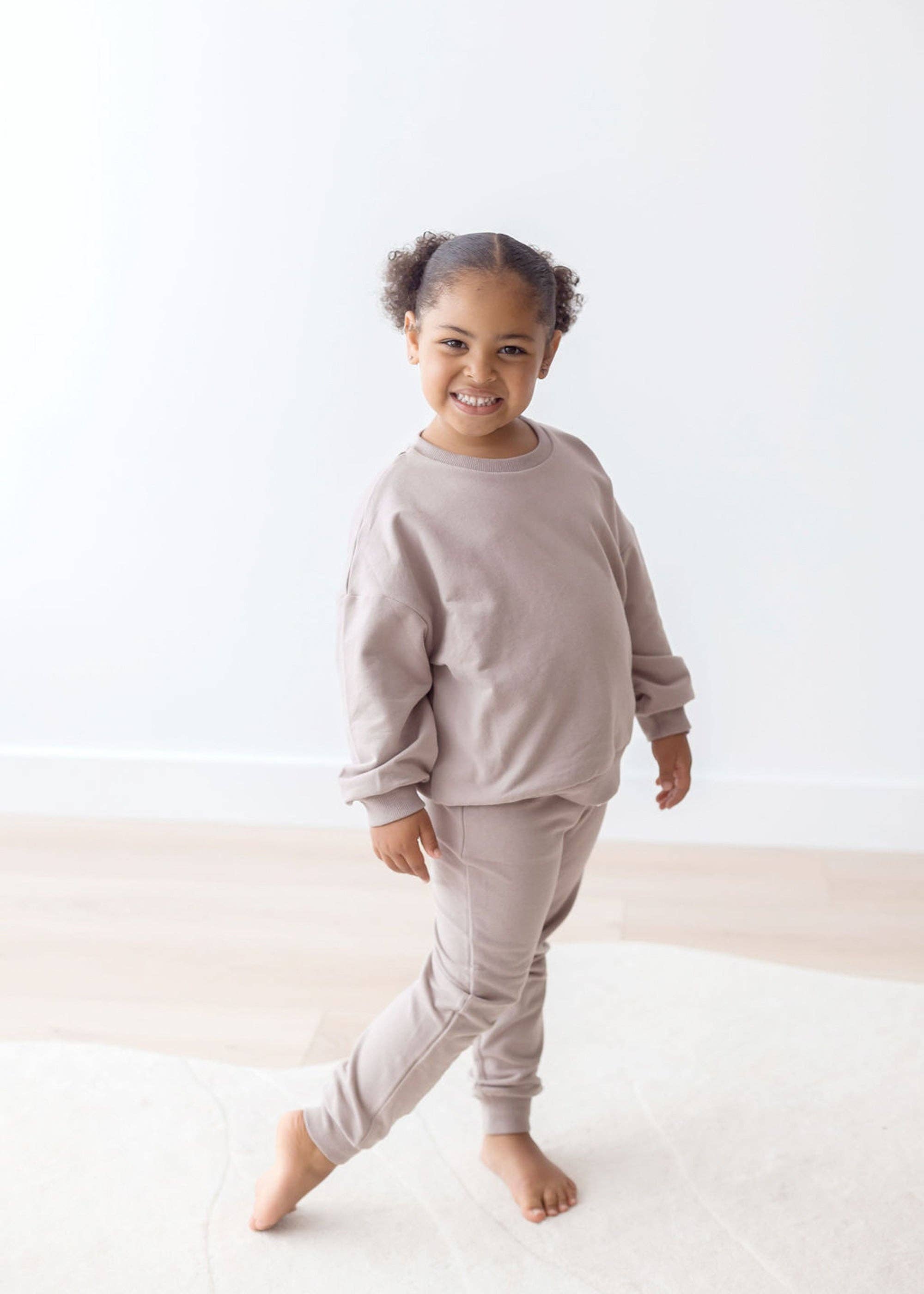 Mila & Co. - Sweatshirt & Jogger Set | Pale Mulberry