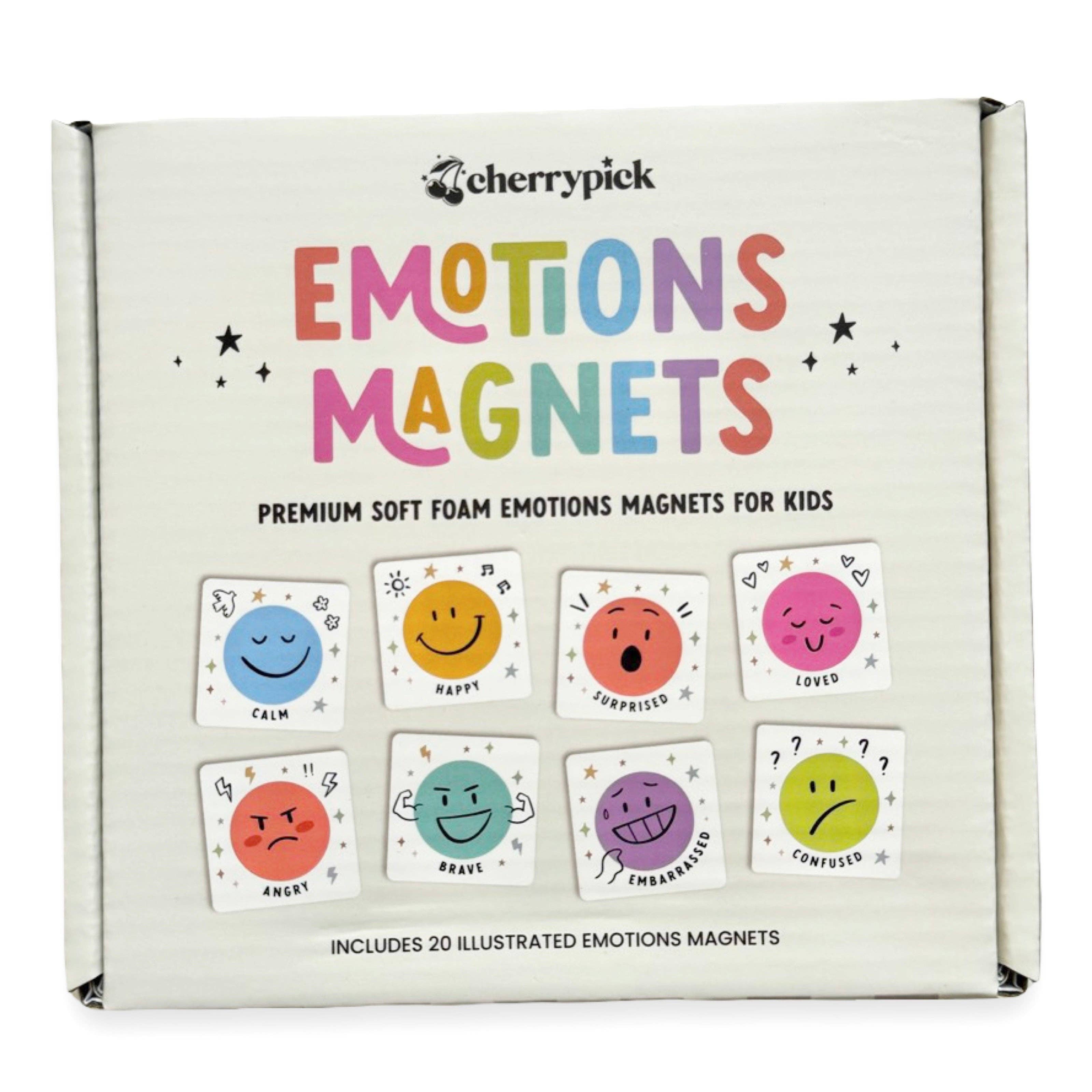 Cherrypick - Emotions Magnets - Soft Foam Magnets (20pc set)
