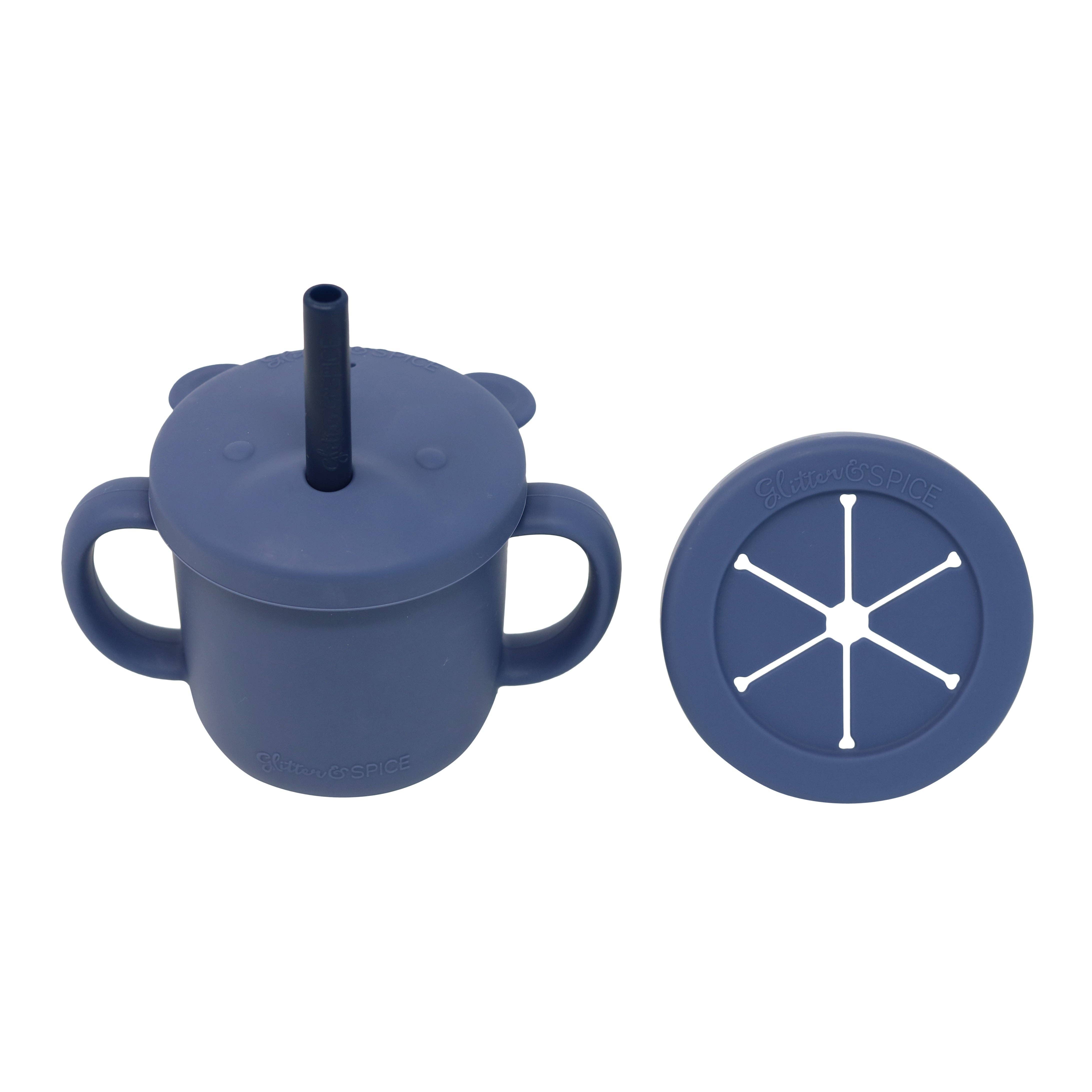 Glitter & Spice - Grow with Me Silicone Cup Snack Set