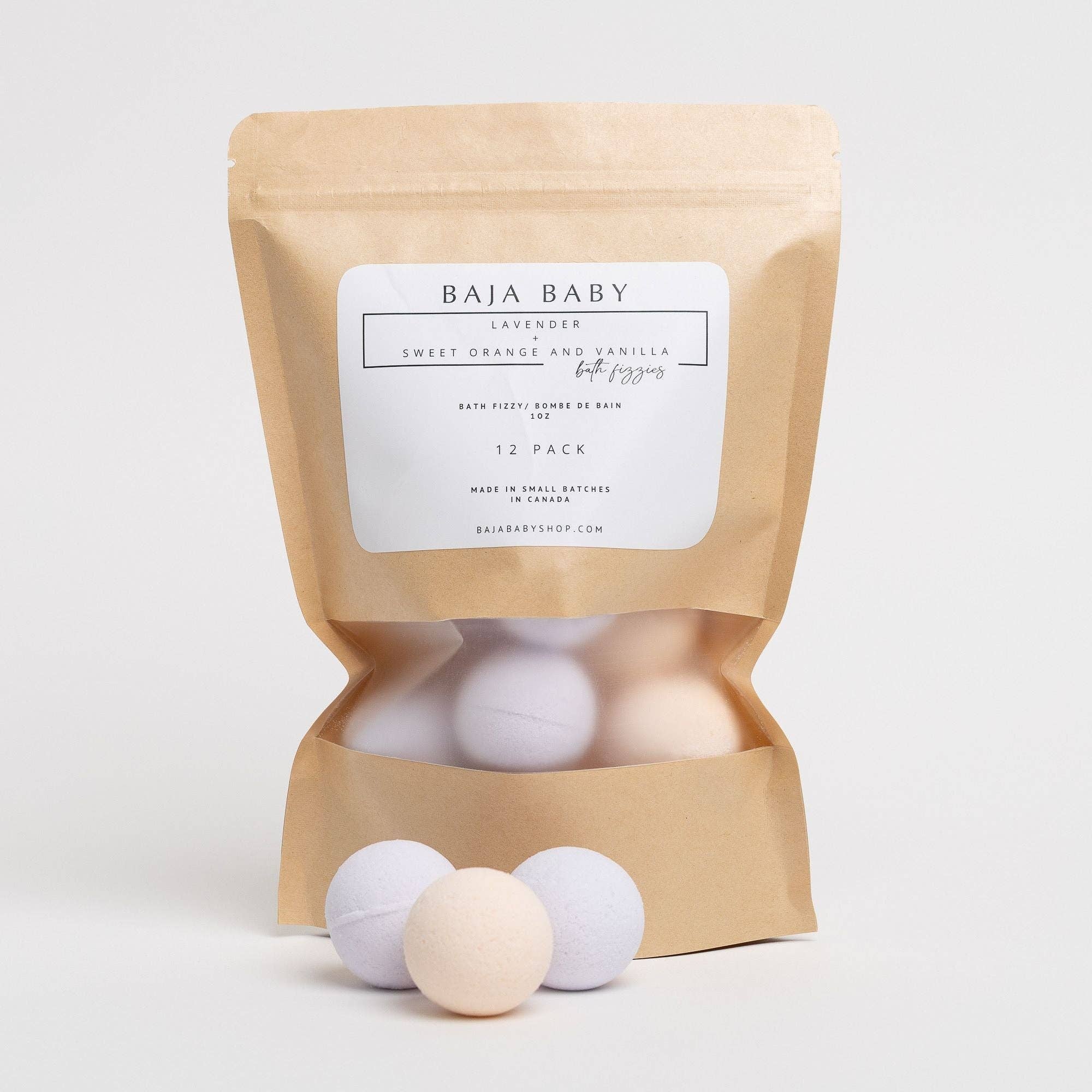 Pip + Phee - Natural Mini Bath Fizzies | 12 Pack