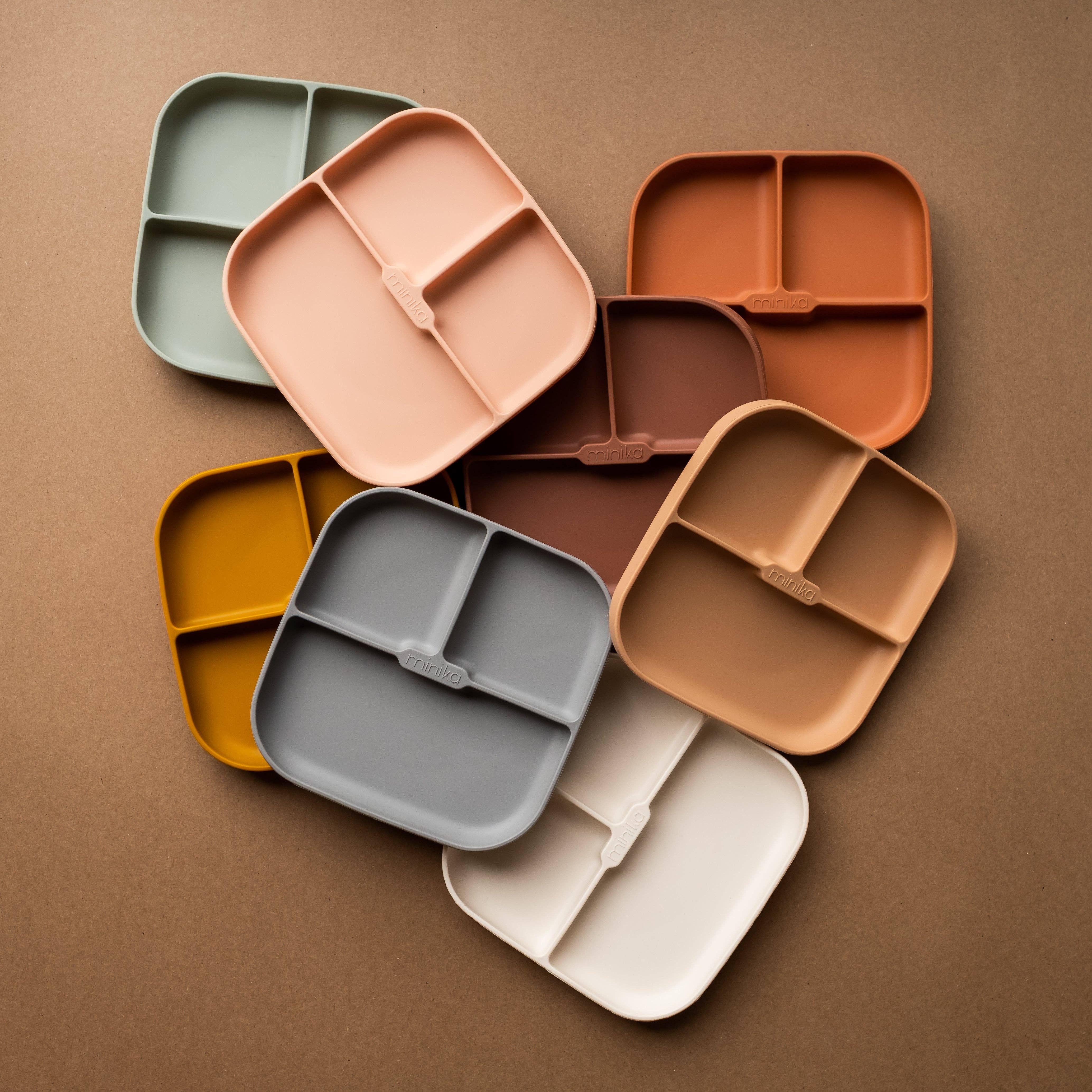 Minika - Silicone plate - Stone