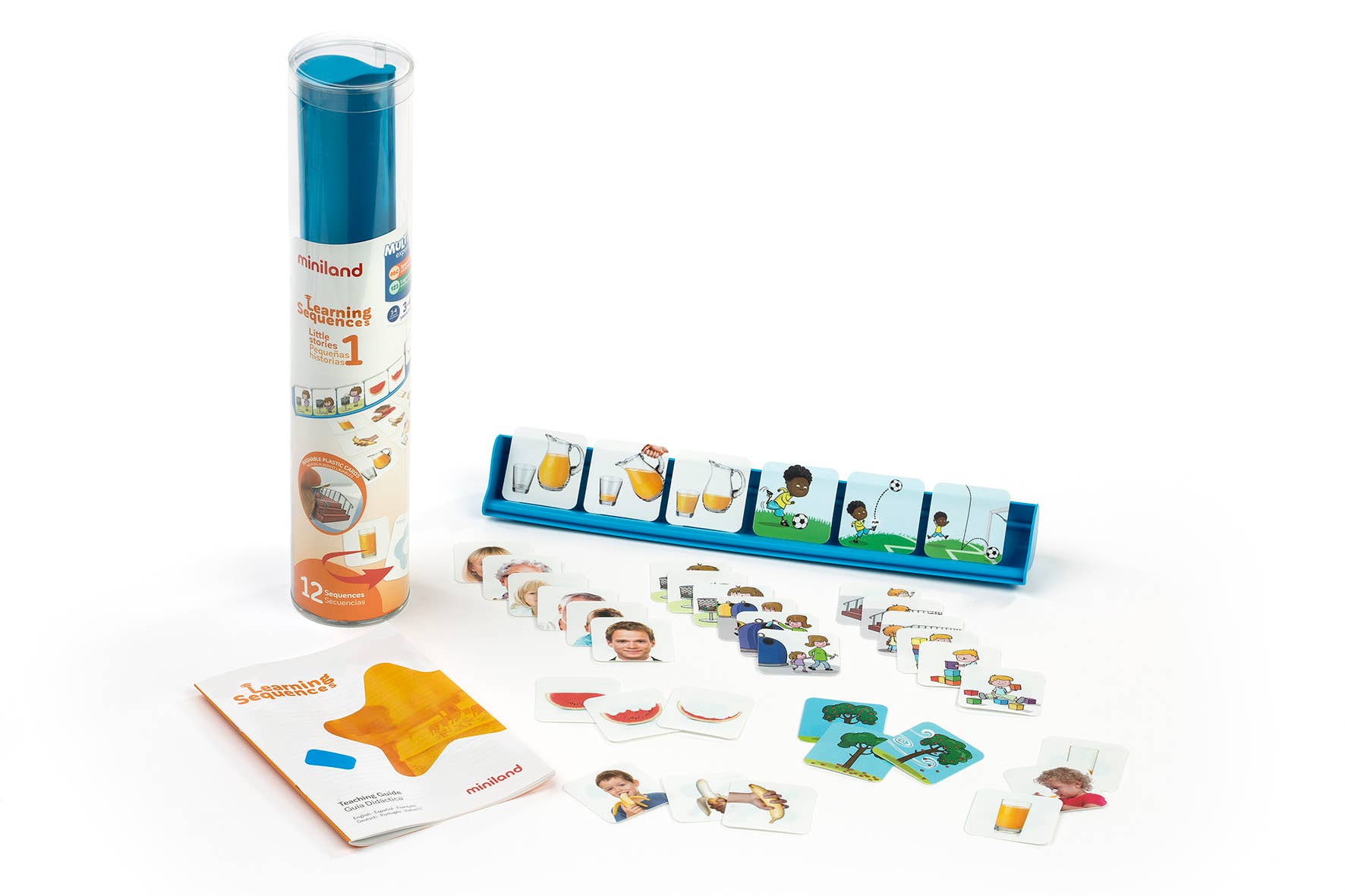 Miniland Educational - Learning Sequences: Little Stories for 3-4 years old