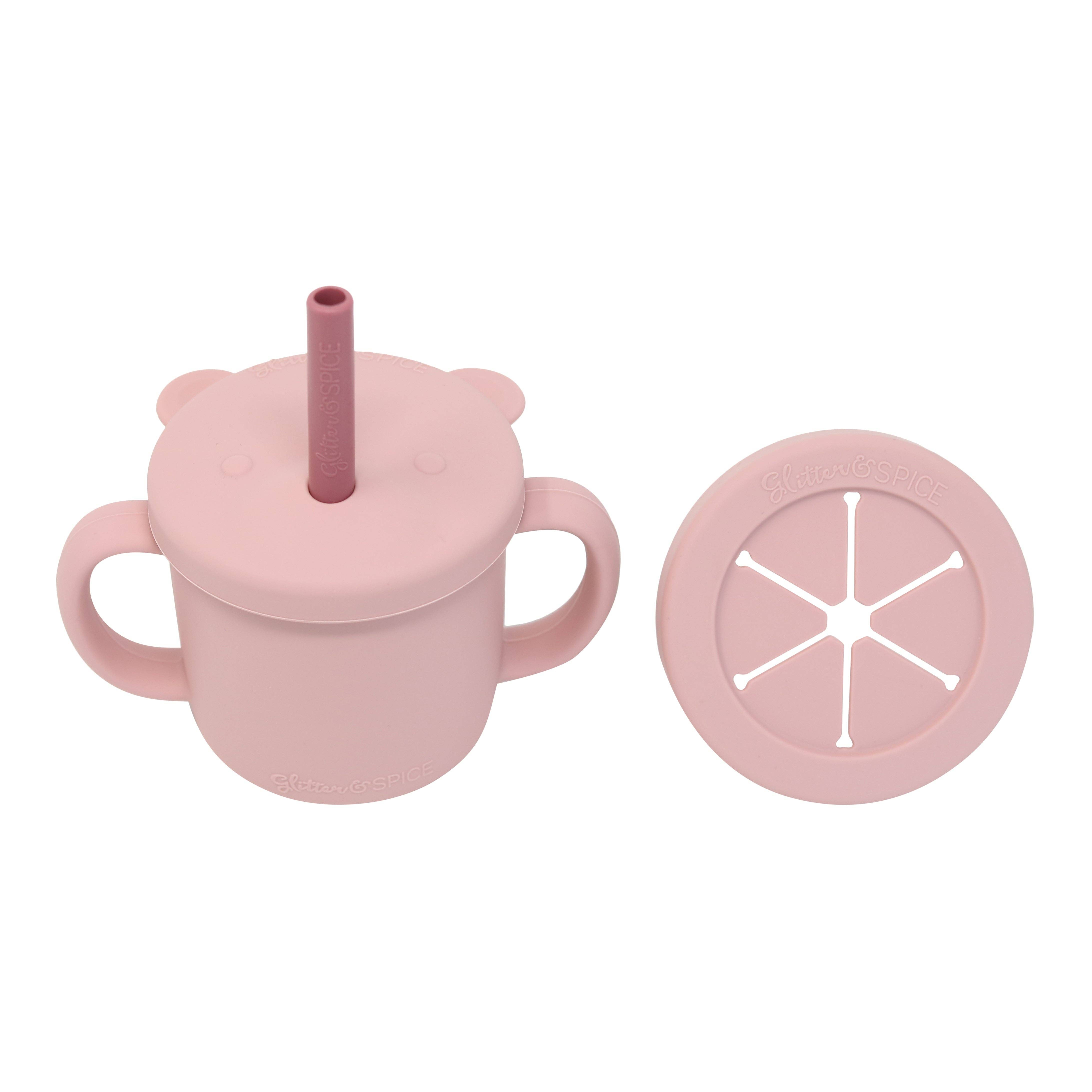 Glitter & Spice - Grow with Me Silicone Cup Snack Set