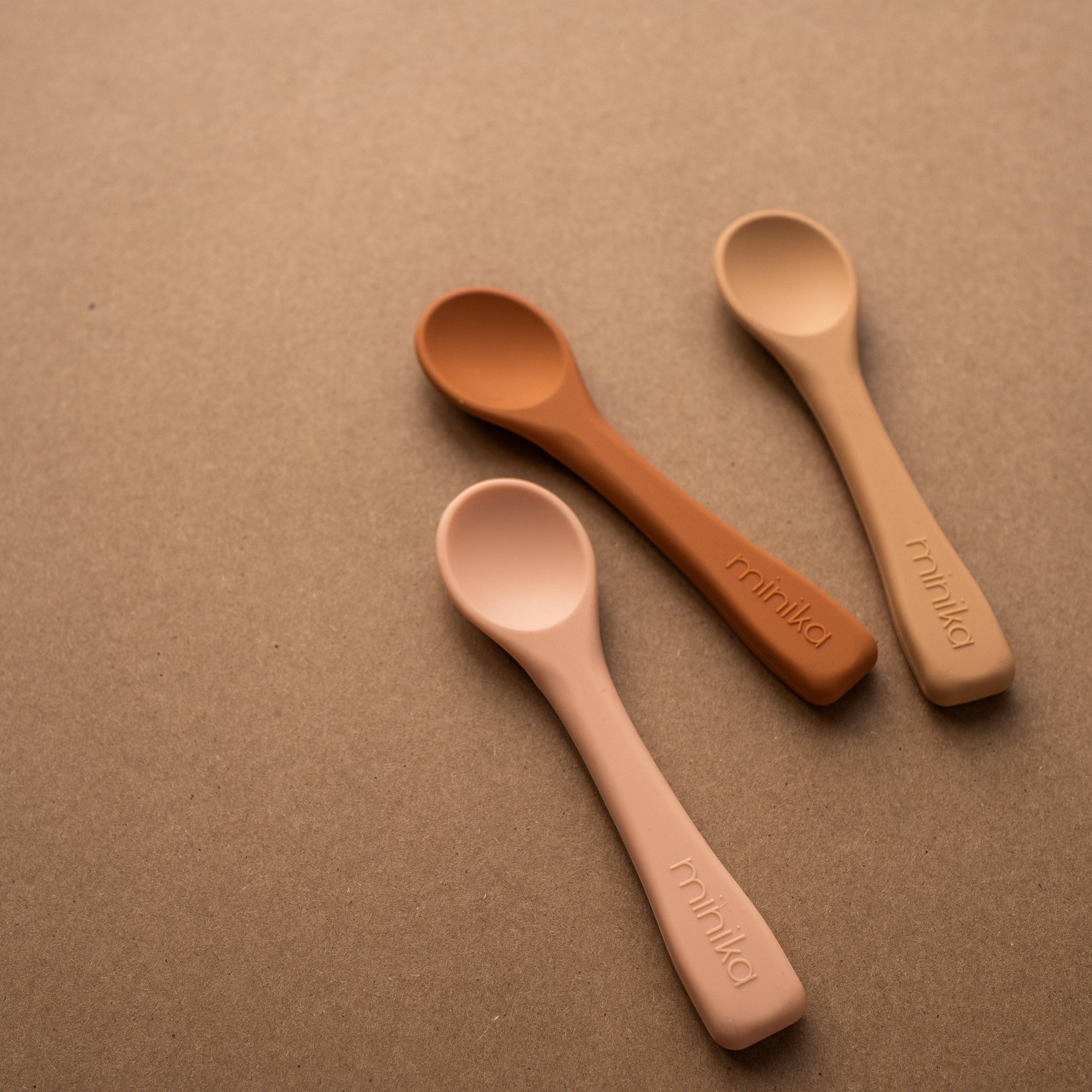 Minika - Silicone spoon - Sage