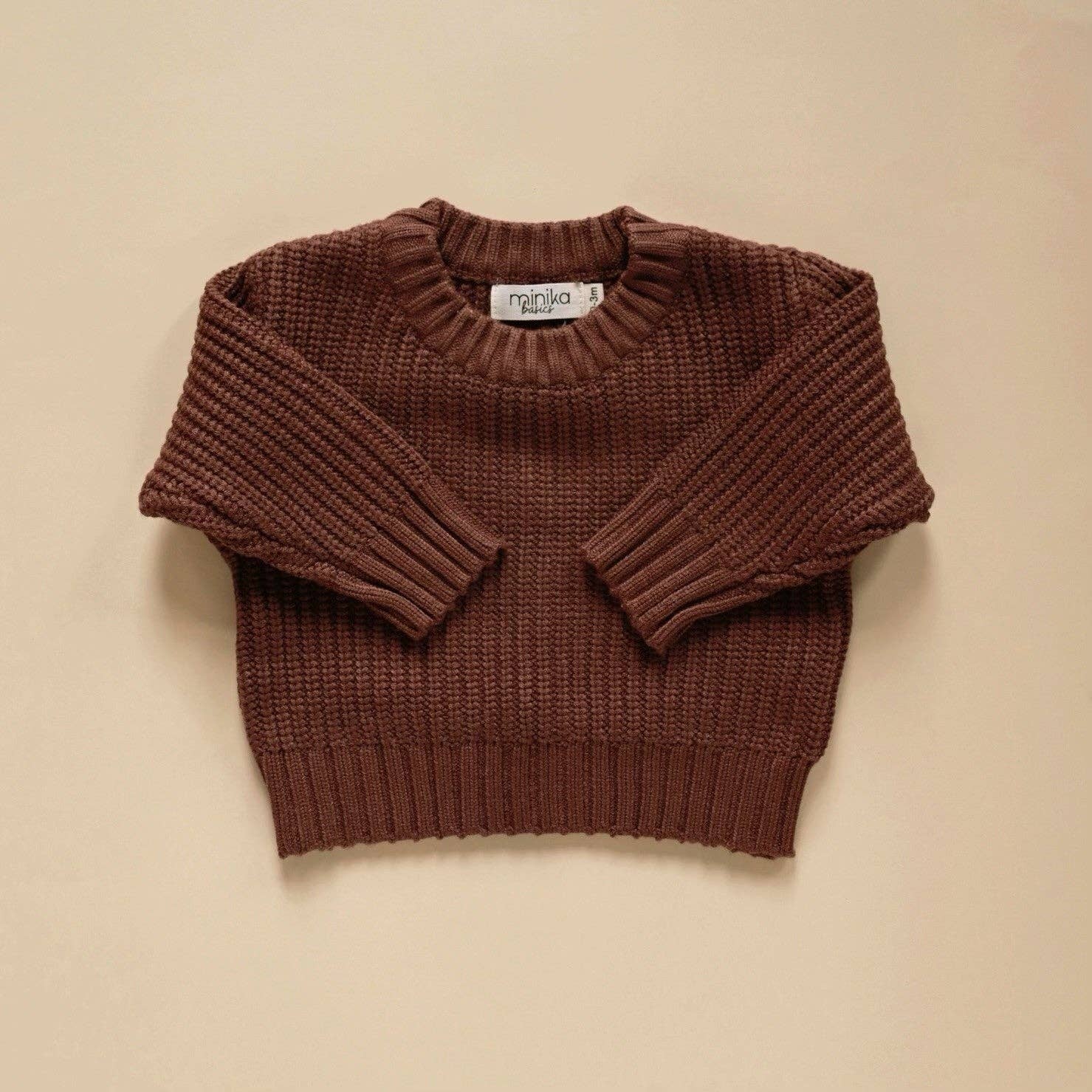 Minika - Knit sweater - Cacao