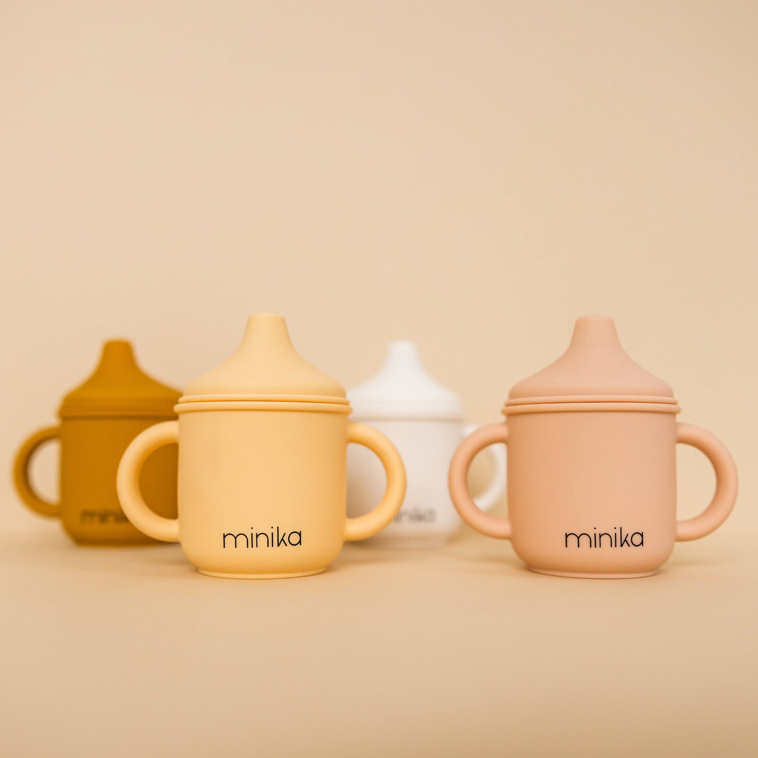 Minika - Silicone Sippy Cup - Leaf