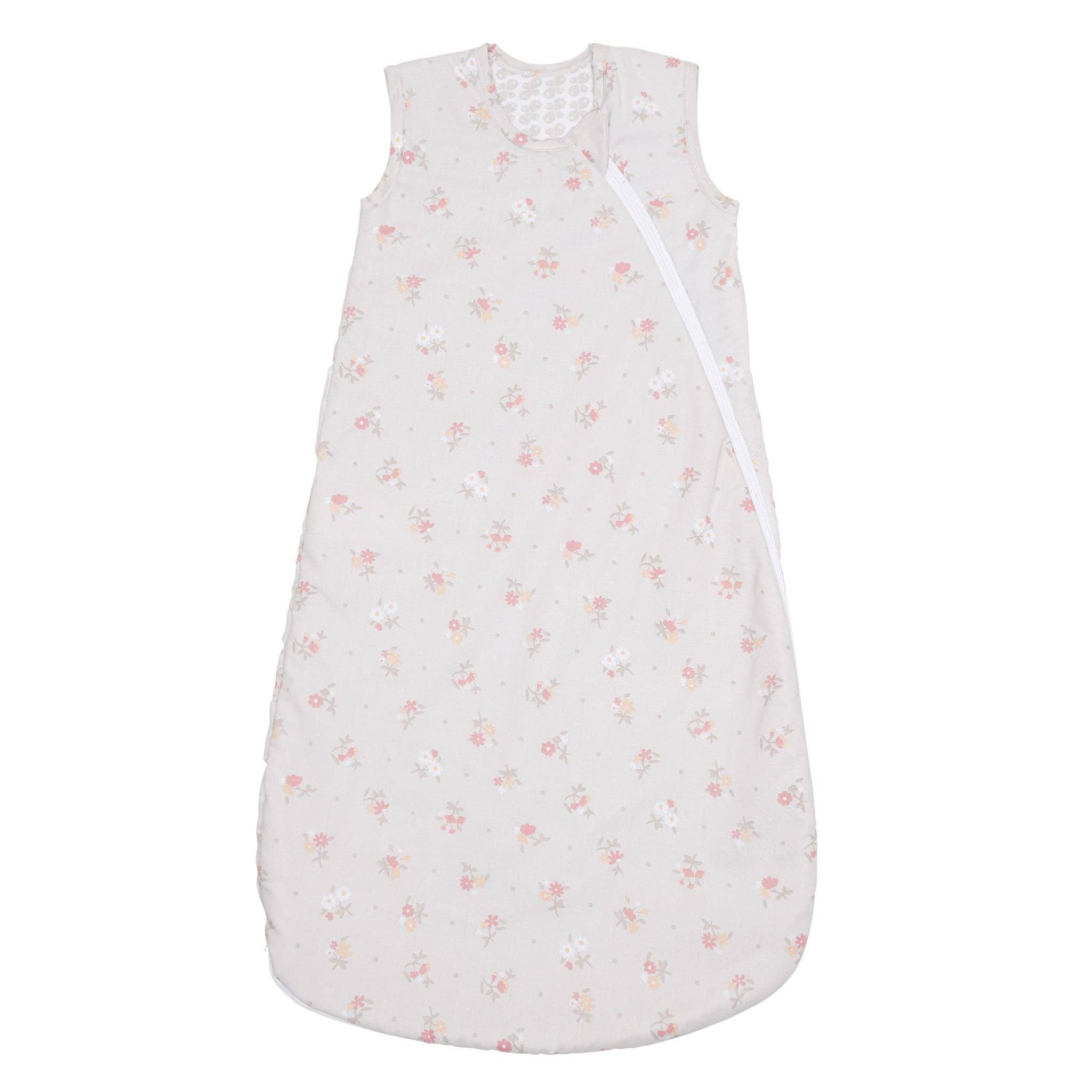 Perlimpinpin - Woven cotton sleep sack - Flowers (2.0 togs)