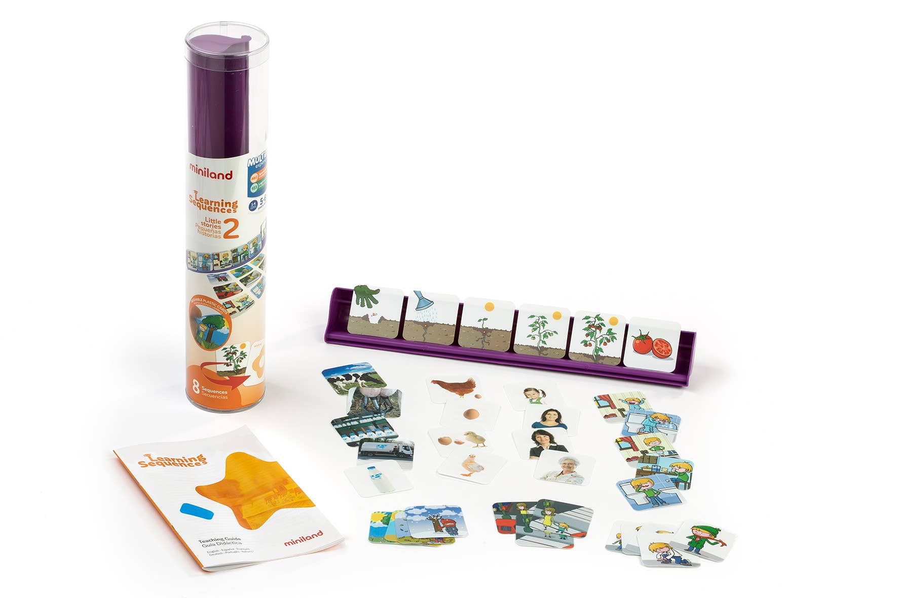 Miniland Educational - Learning Sequences: Little Stories for 5-6 years old