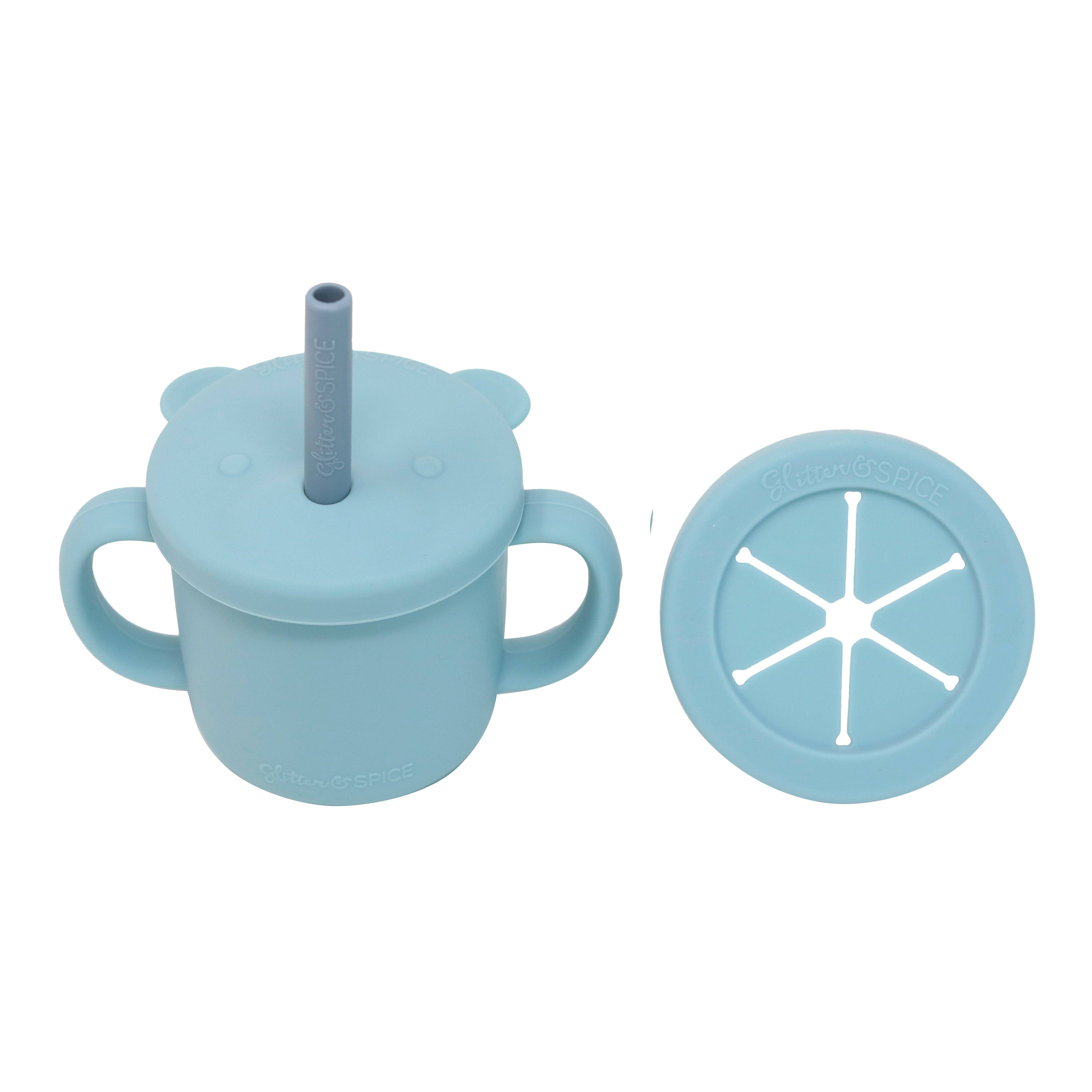 Glitter & Spice - Grow with Me Silicone Cup Snack Set