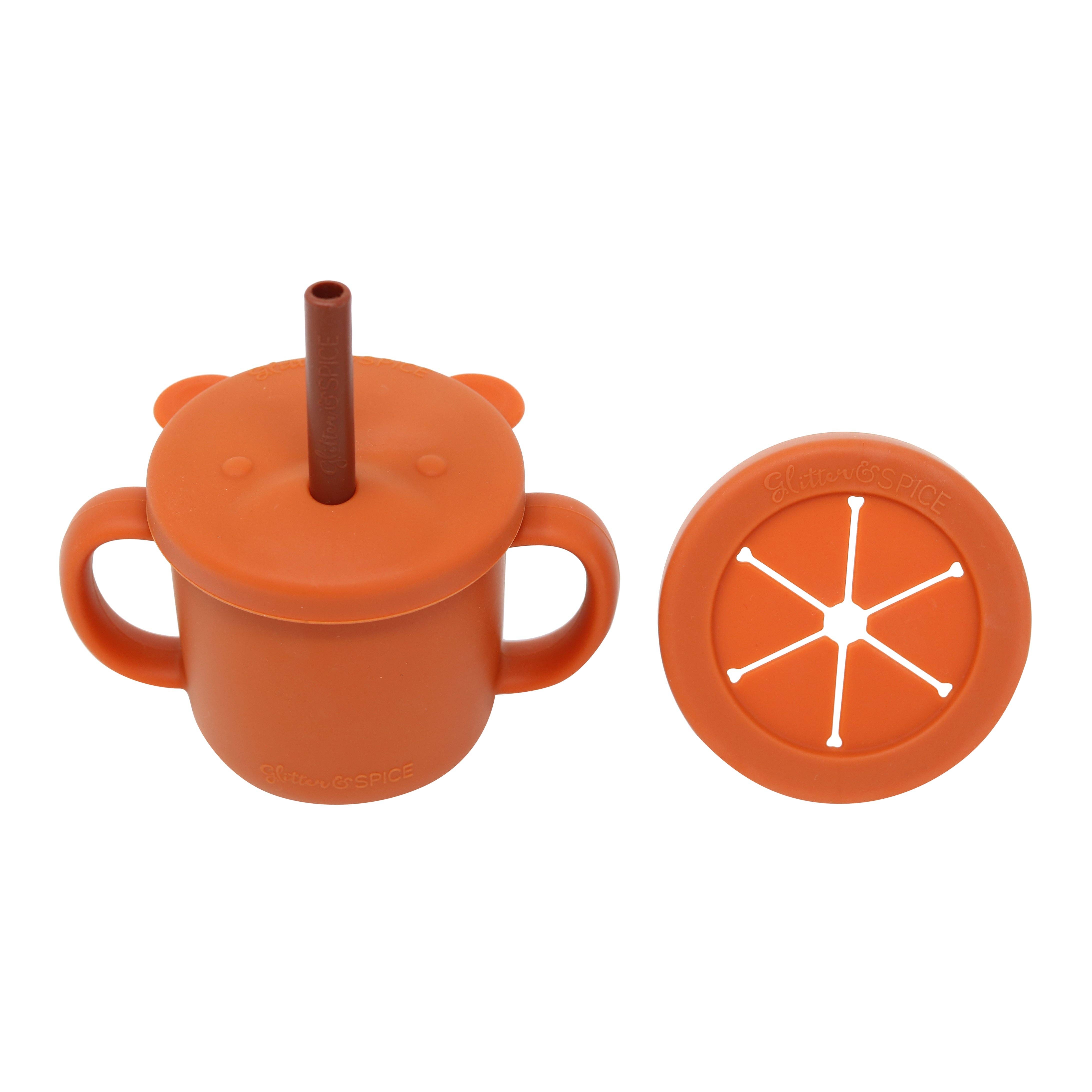 Glitter & Spice - Grow with Me Silicone Cup Snack Set