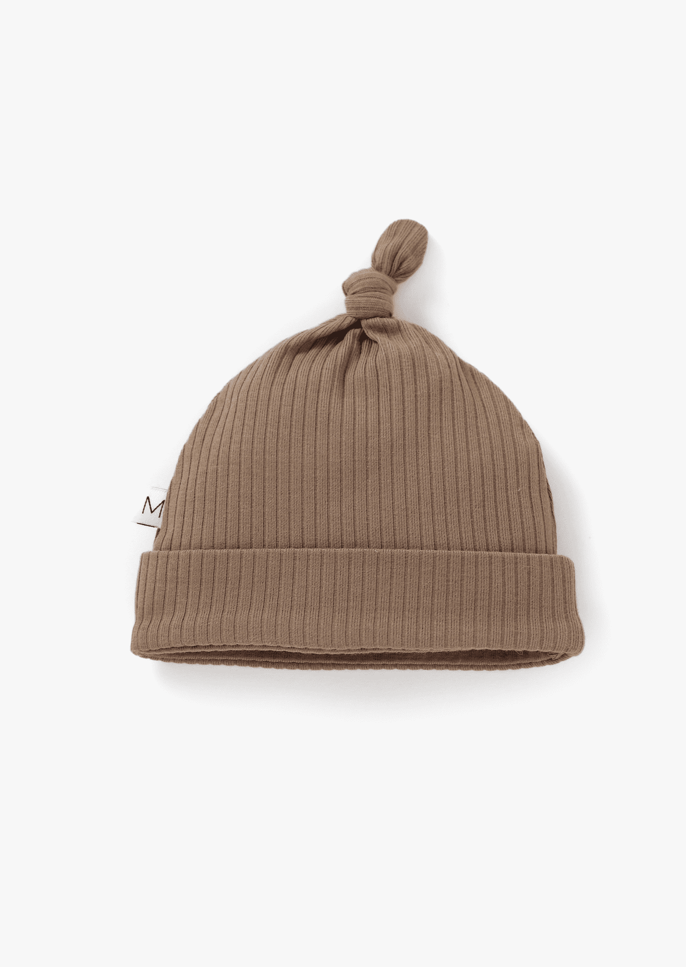 Mila & Co. - Ribbed Knotted Hat | Cappuccino