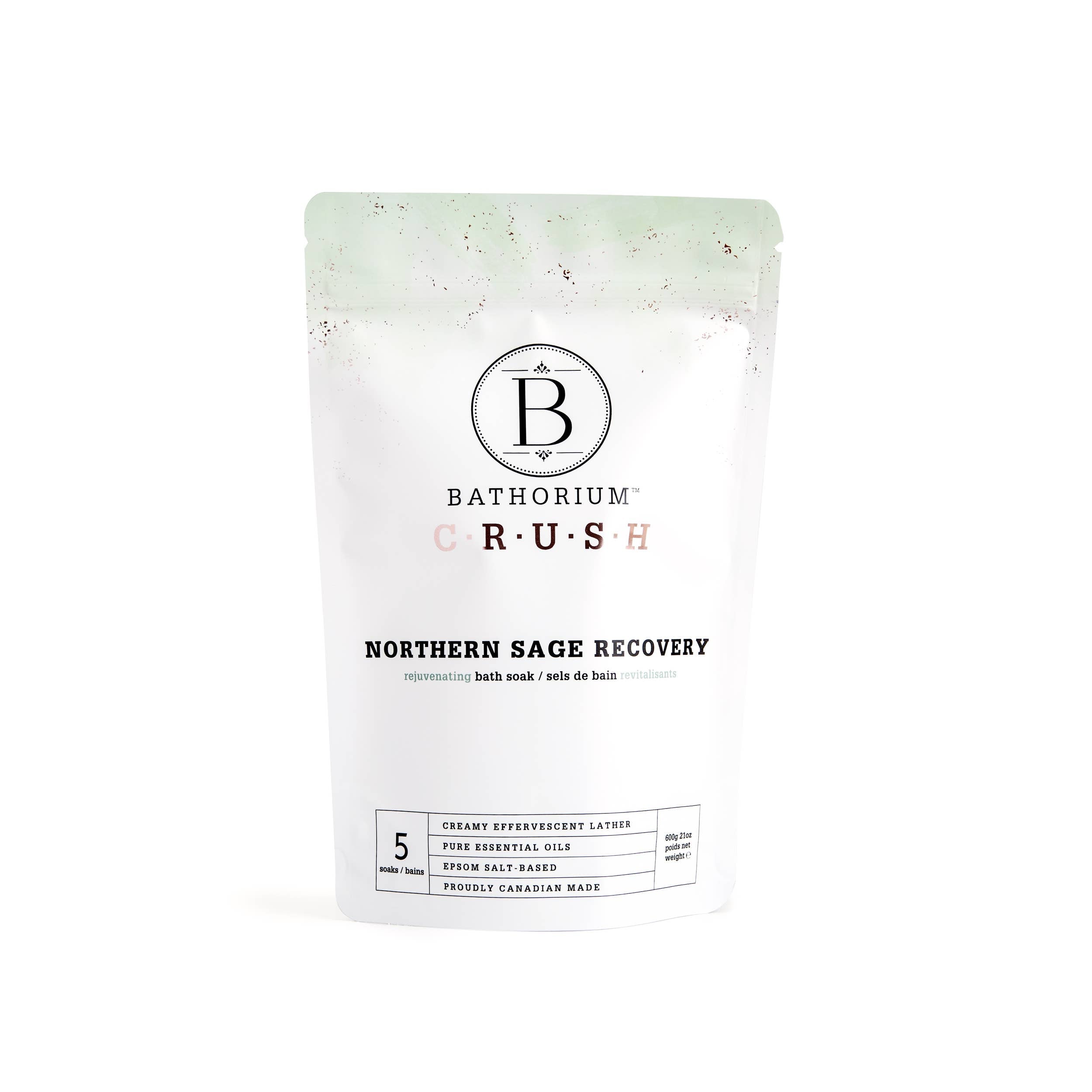 Bathorium - Northern Sage Recovery Bath Soak 600g