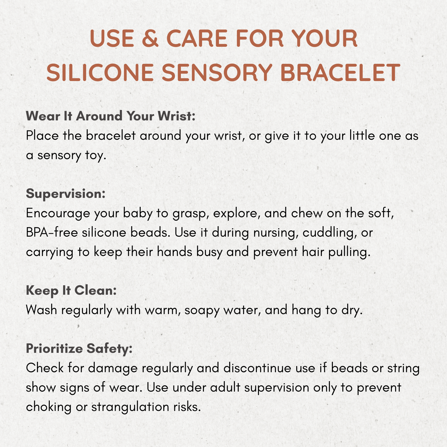 Glitter & Spice - Silicone Sensory Bracelet - Gemstone Ballerina Pink