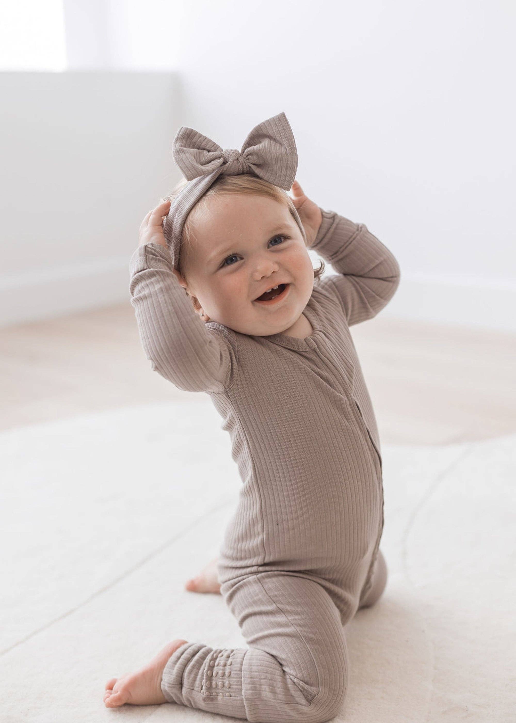 Mila & Co. - Ribbed Headband | Mushroom