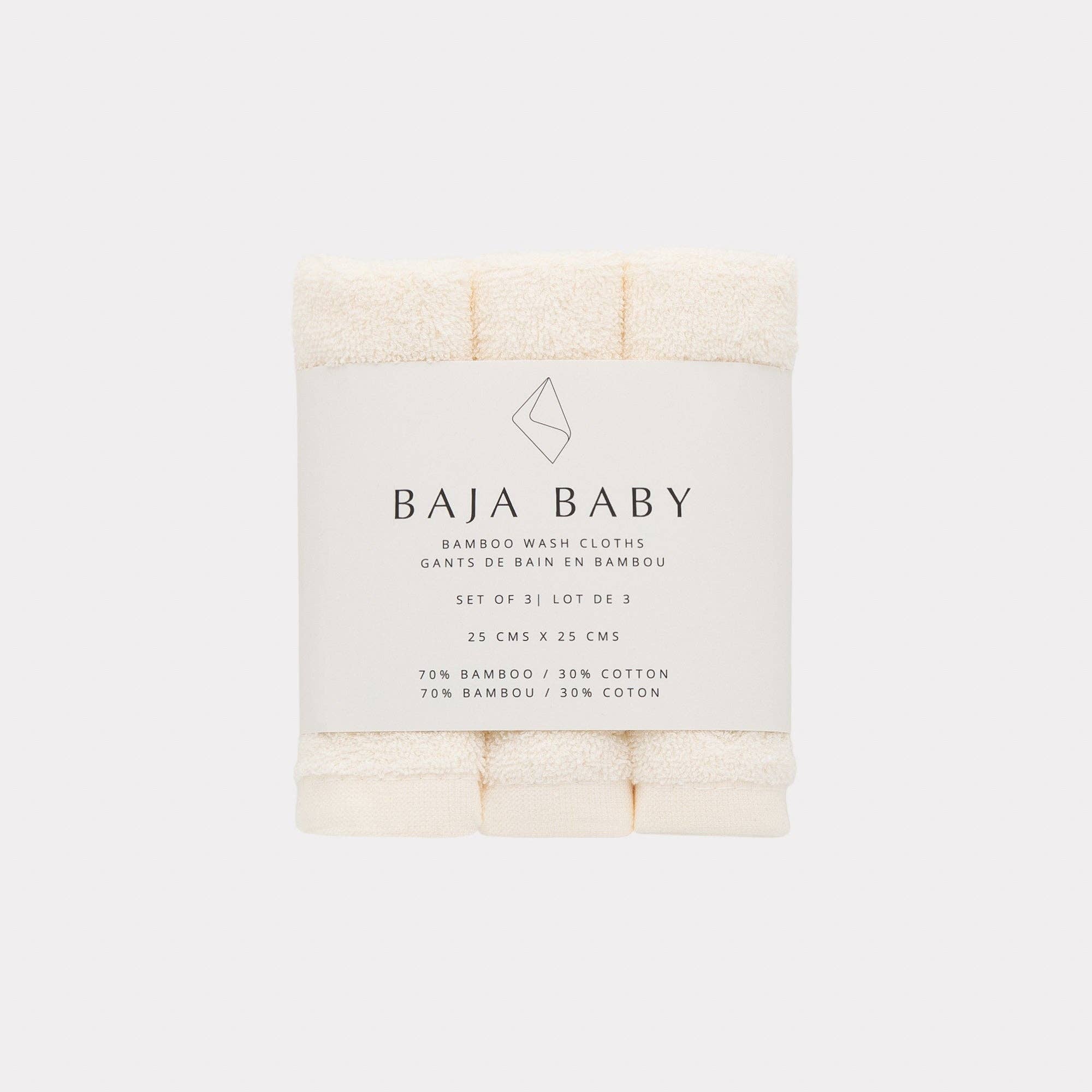 Pip + Phee - Bamboo/Cotton Wash Cloths | 3 Pack