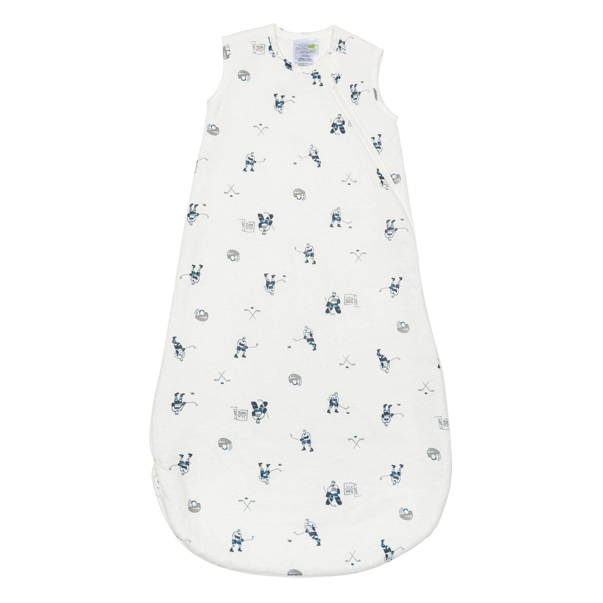 Perlimpinpin - Quilted bamboo sleep sack - Hockey (1.0 tog)