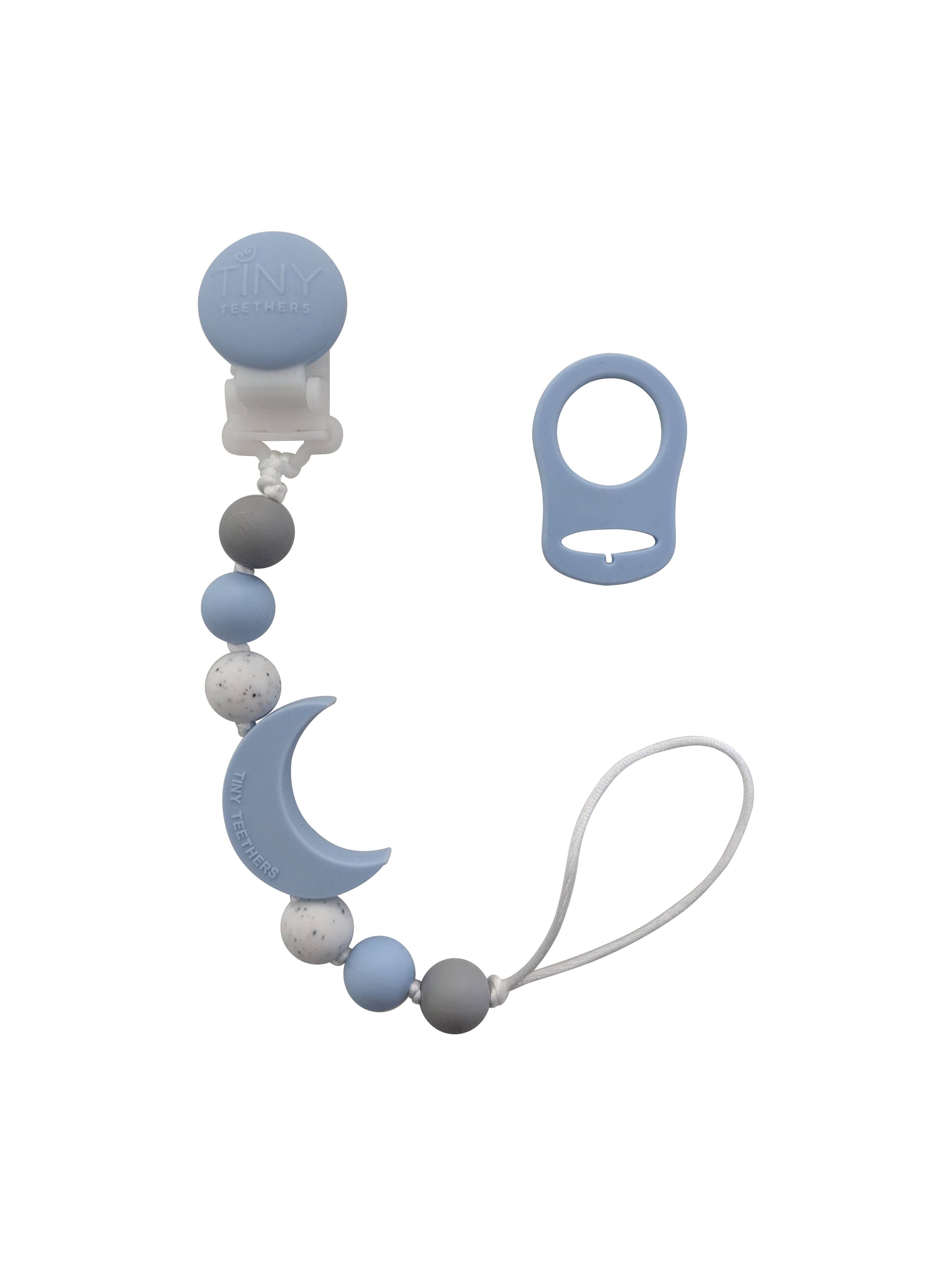 Tiny Teethers - New Moon Strand Pacifier Clip