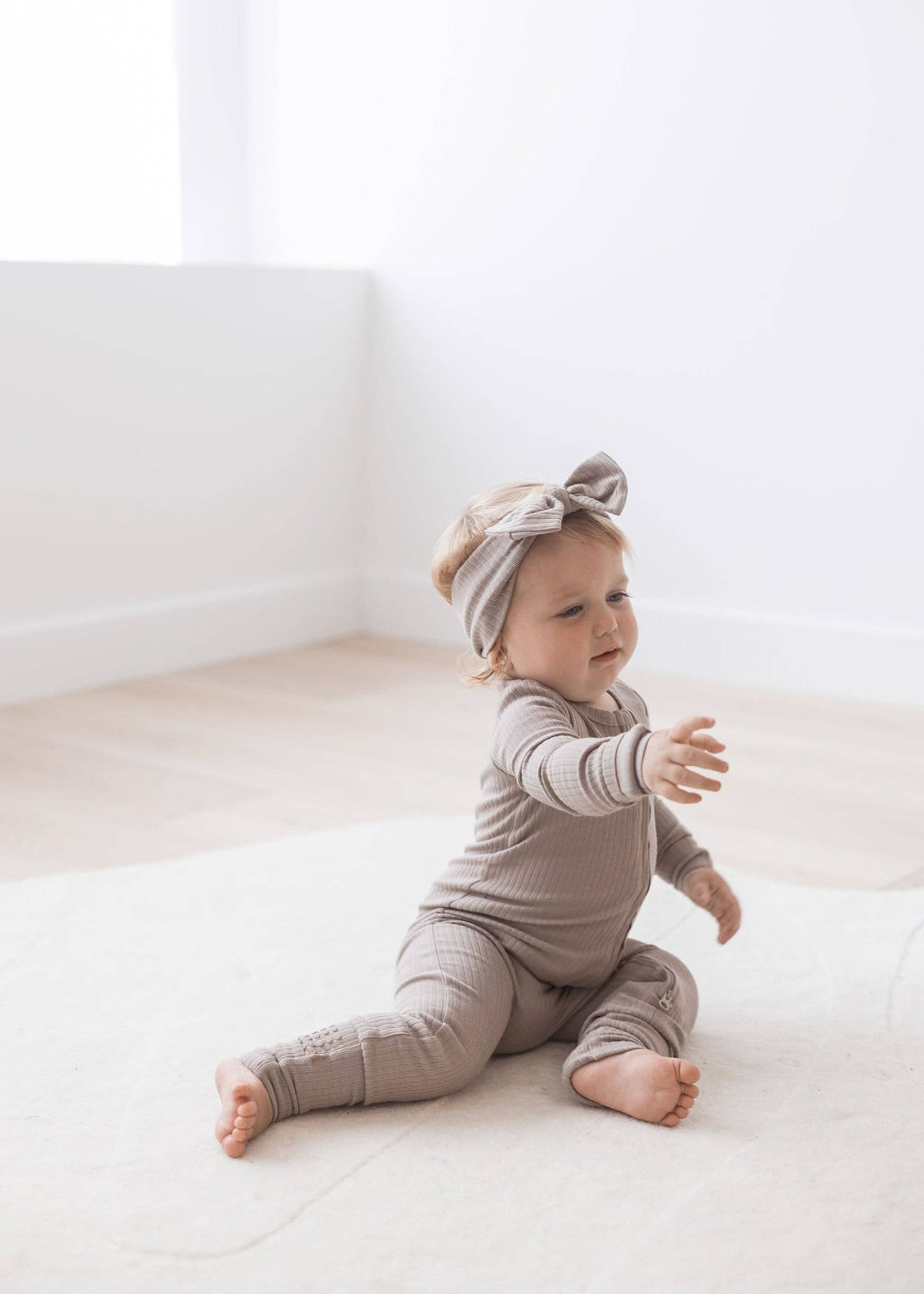 Mila & Co. - Ribbed Headband | Mushroom