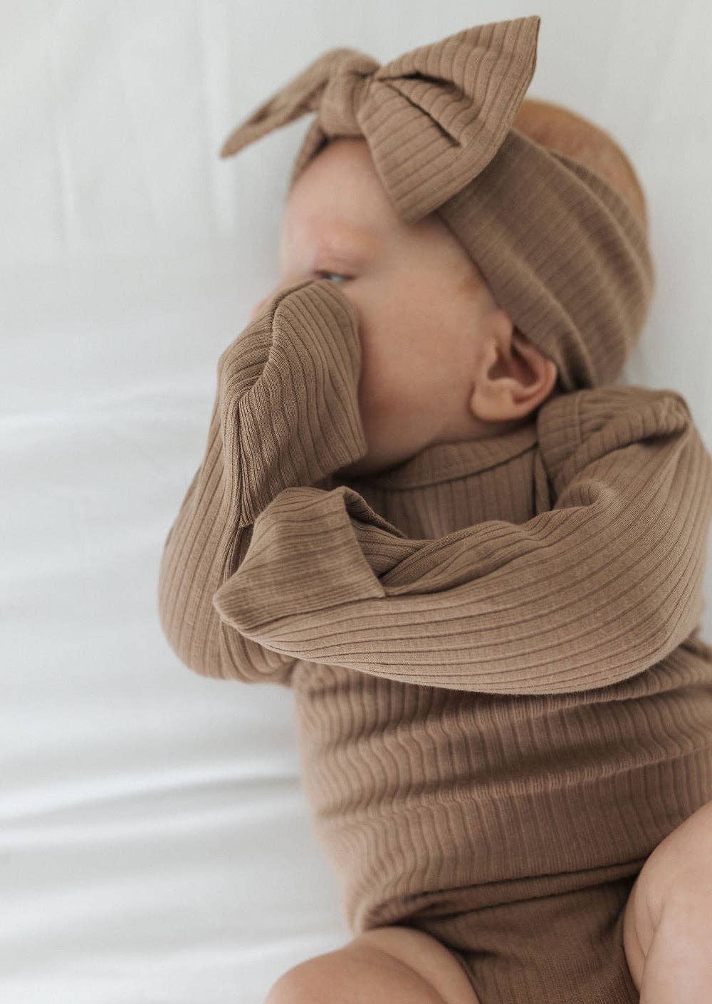 Mila & Co. - Ribbed Headband | Cappuccino