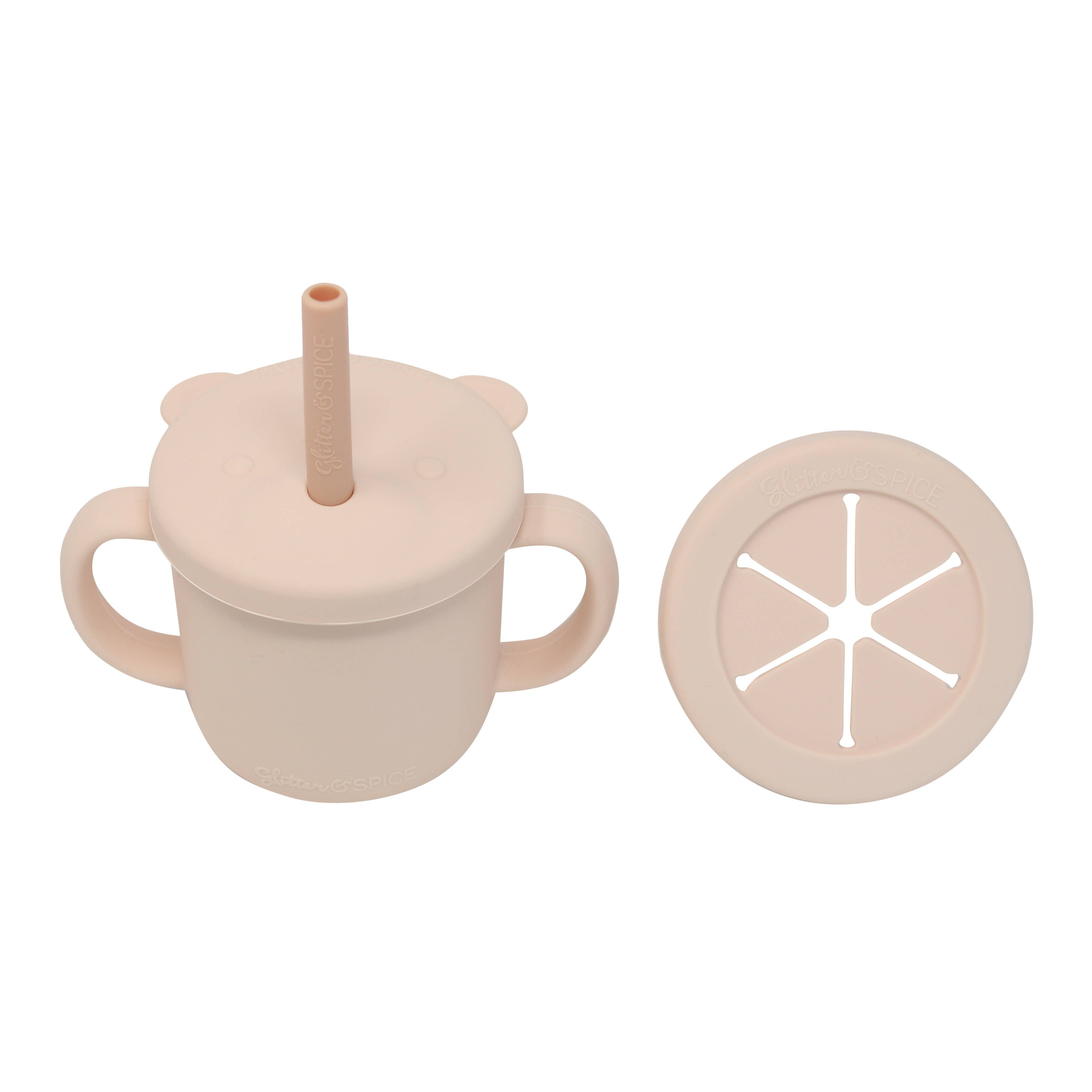 Glitter & Spice - Grow with Me Silicone Cup Snack Set