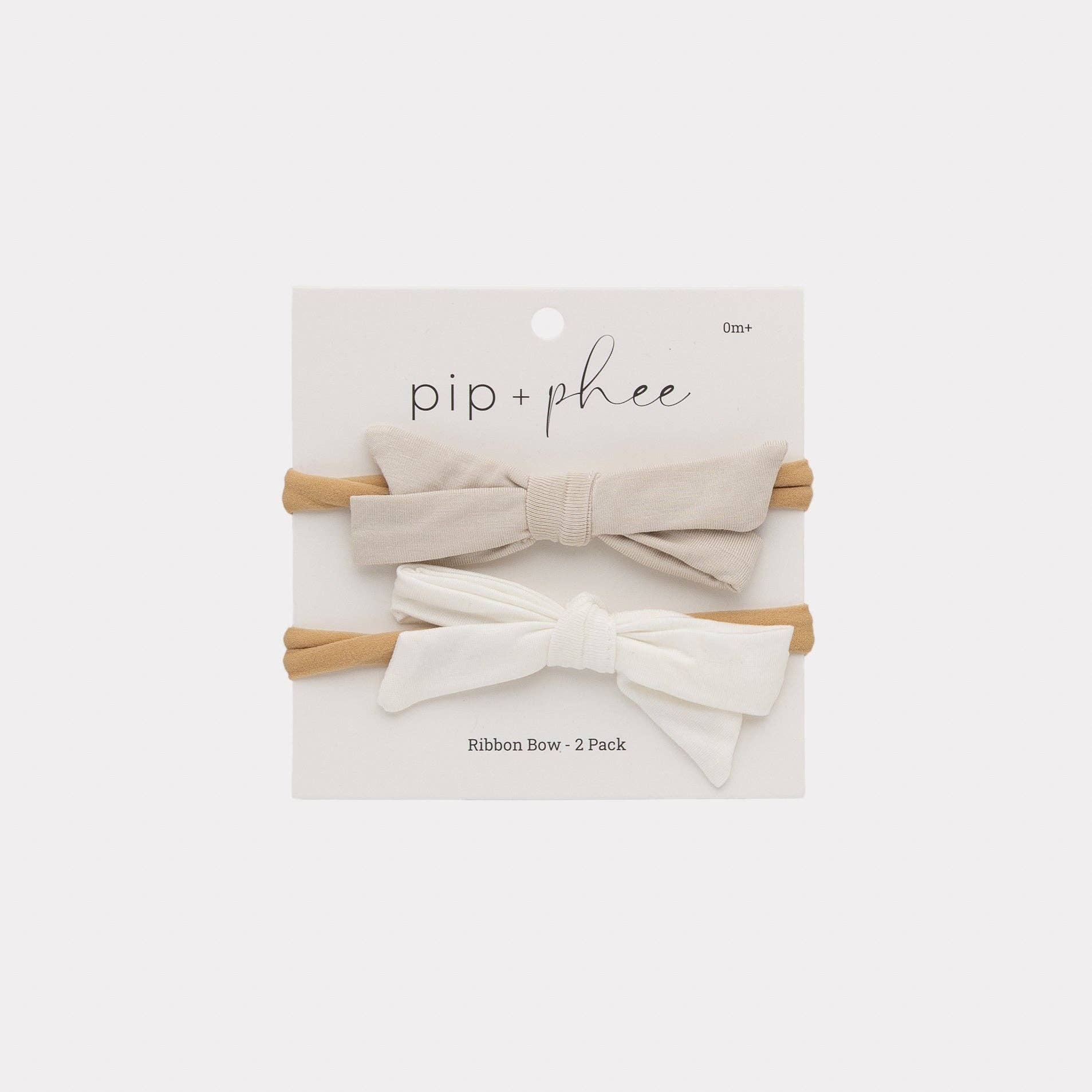 Pip + Phee - Bows | 2 Pack | Solids