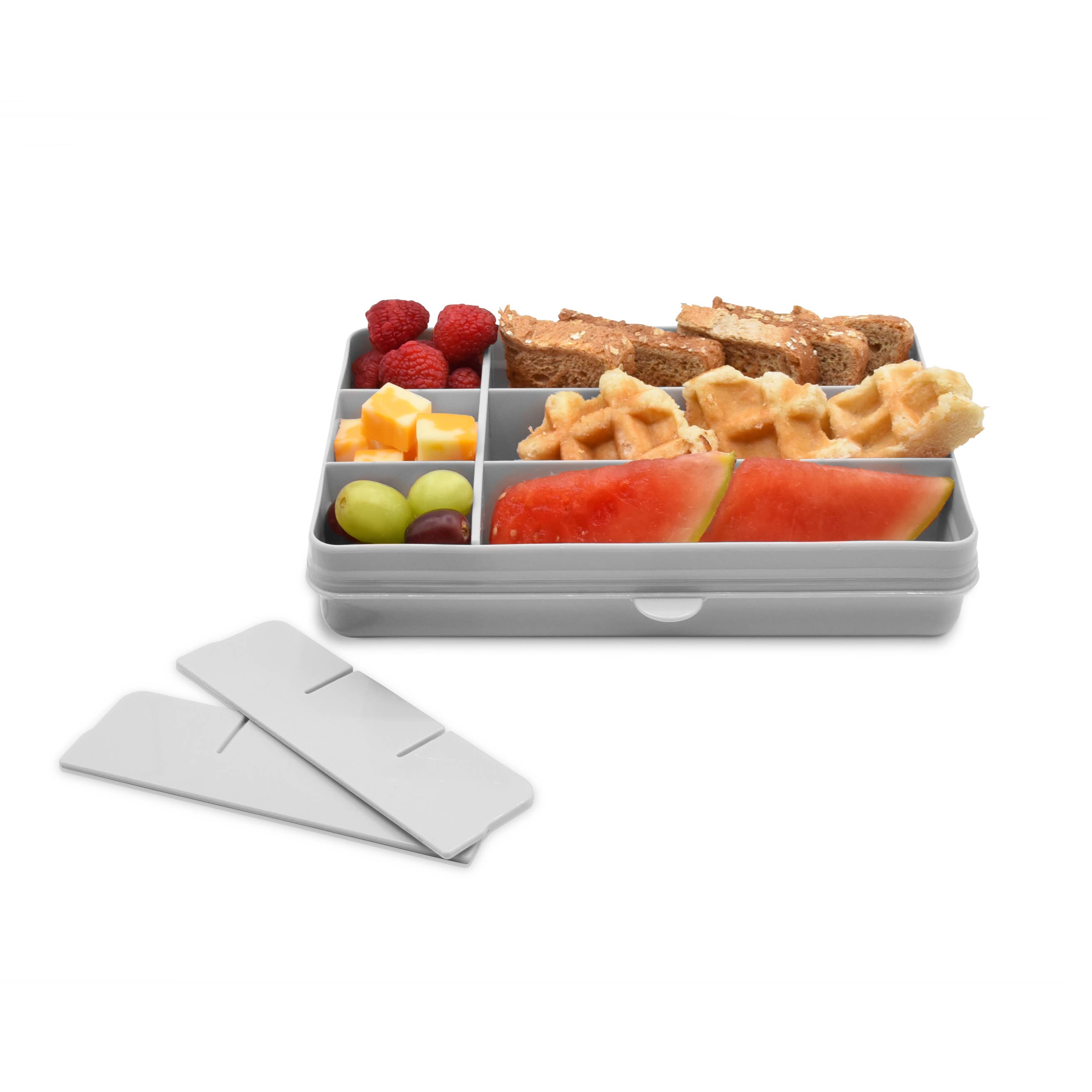 melii - Snackle Box, Divided Snack Container with 12 Compartments