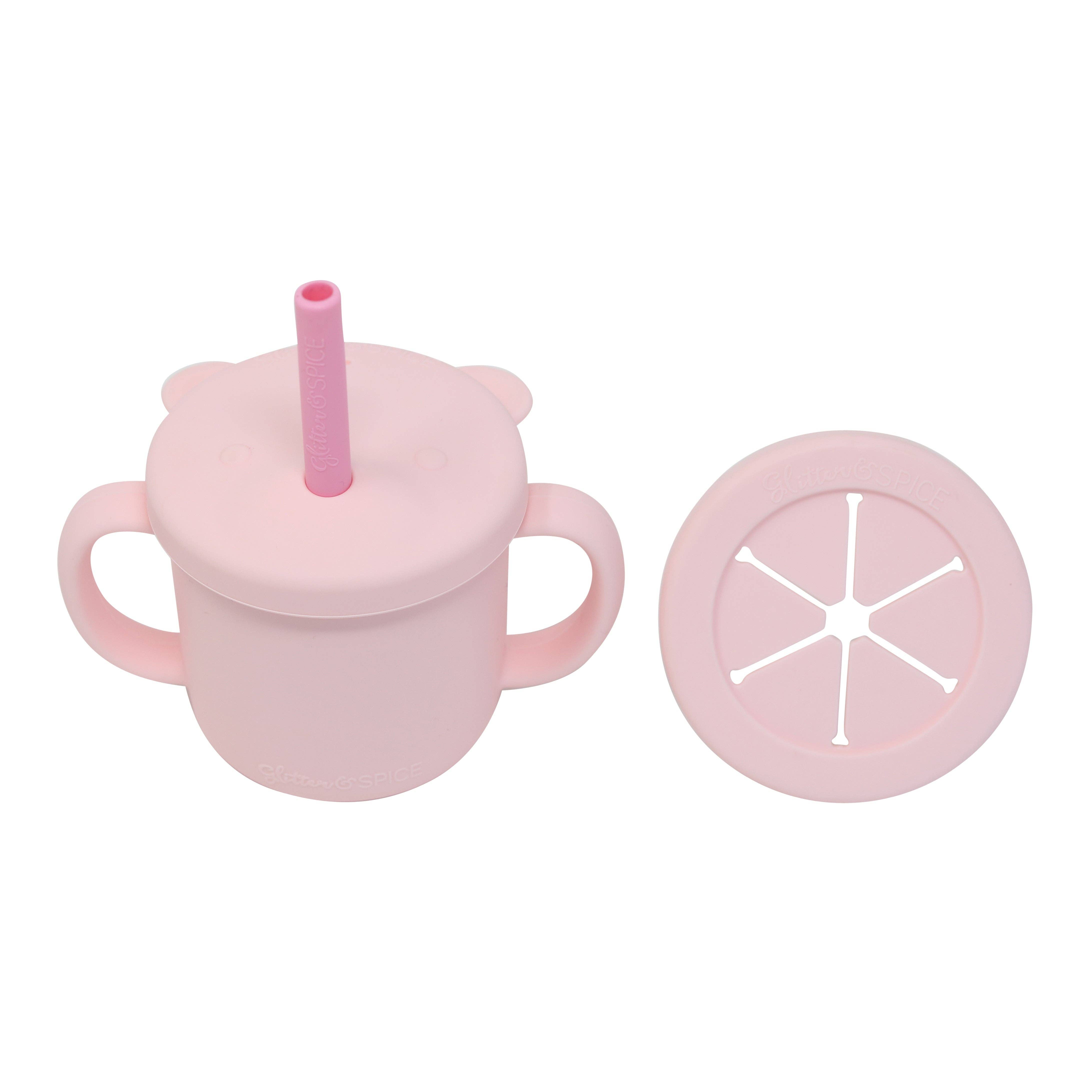 Glitter & Spice - Grow with Me Silicone Cup Snack Set