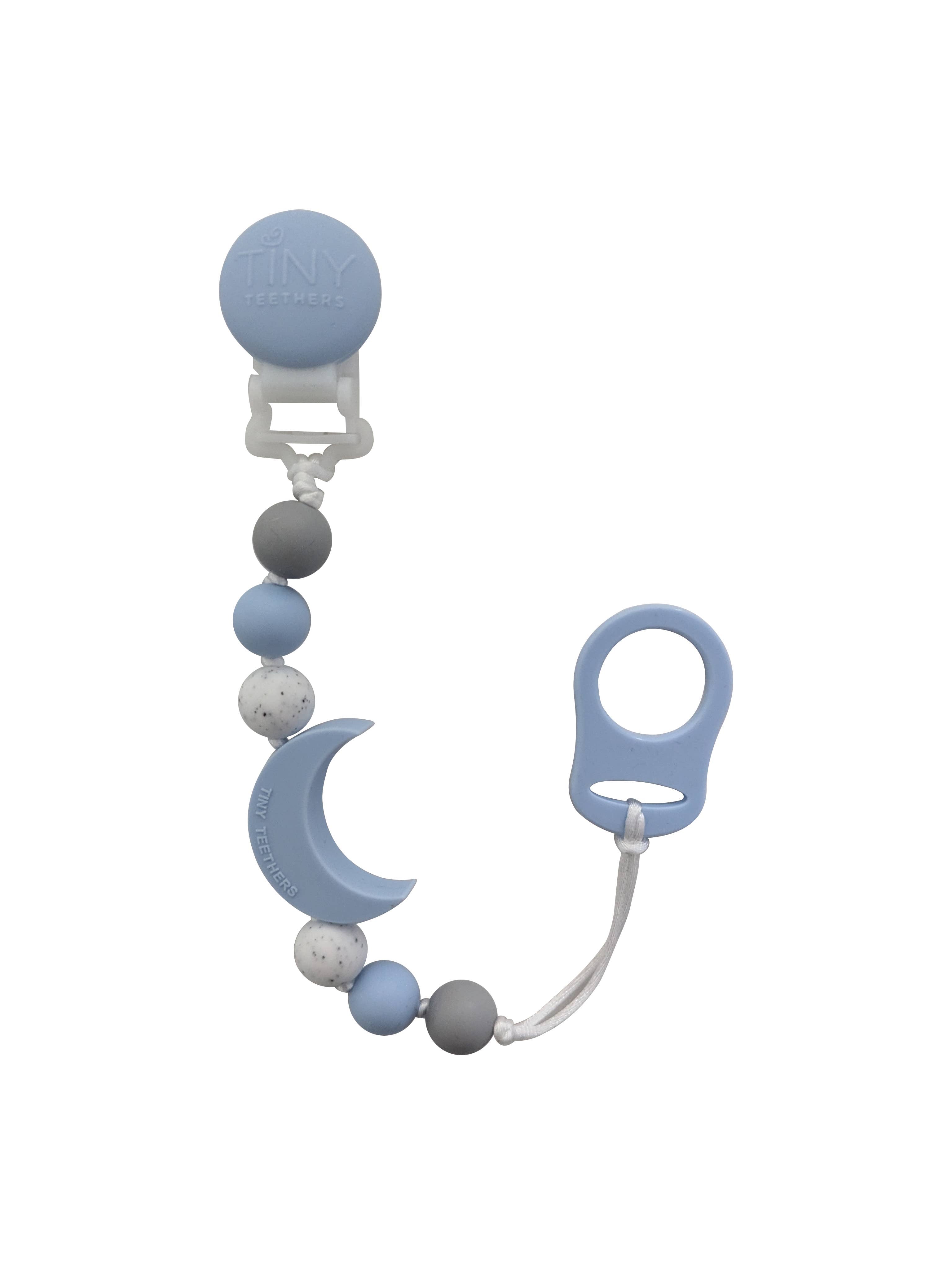 Tiny Teethers - New Moon Strand Pacifier Clip