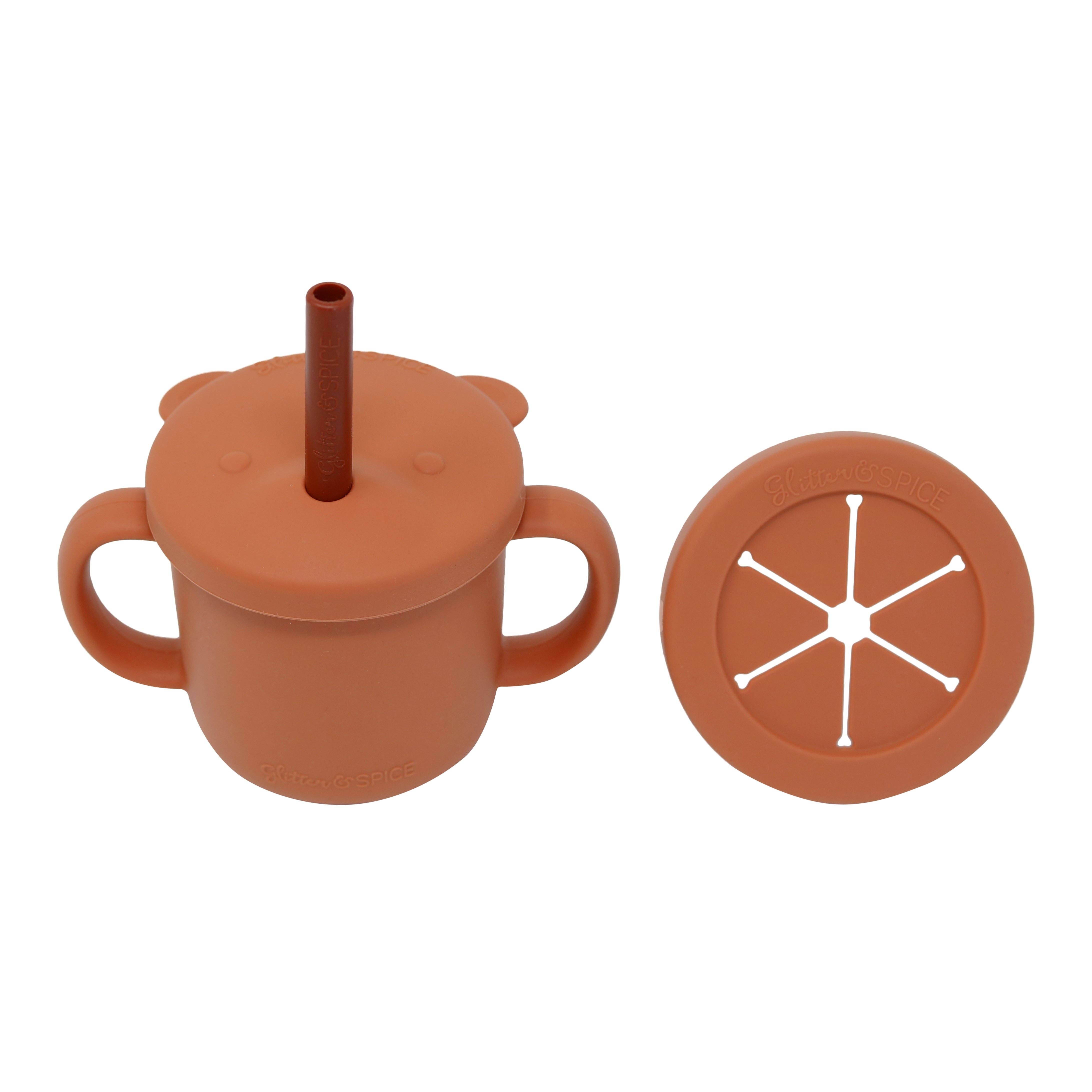 Glitter & Spice - Grow with Me Silicone Cup Snack Set