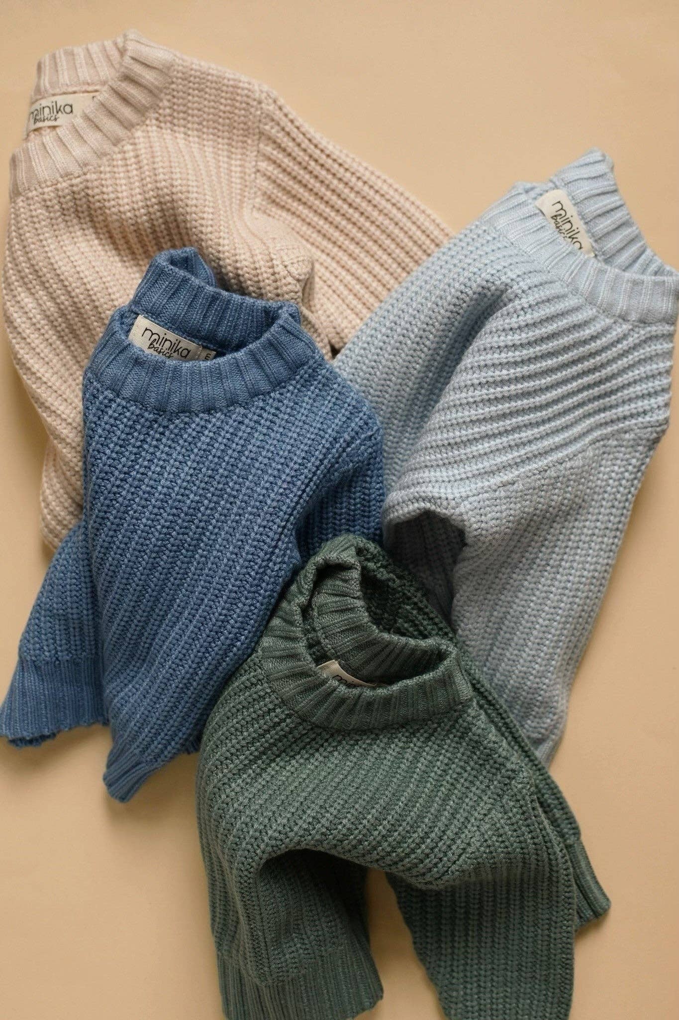 Minika - Knit sweater - Fall green