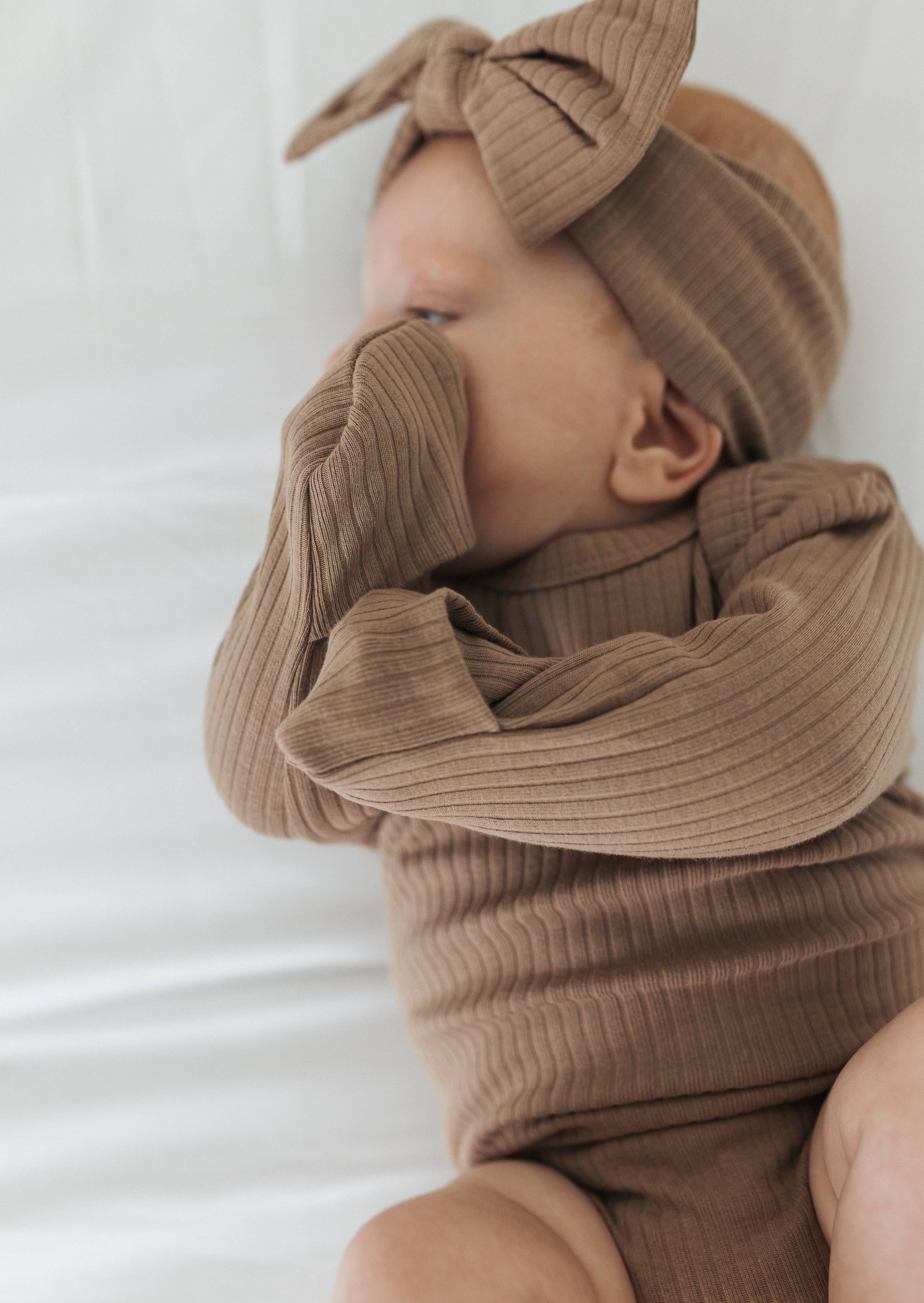 Mila & Co. - Ribbed Bodysuit | Cappuccino