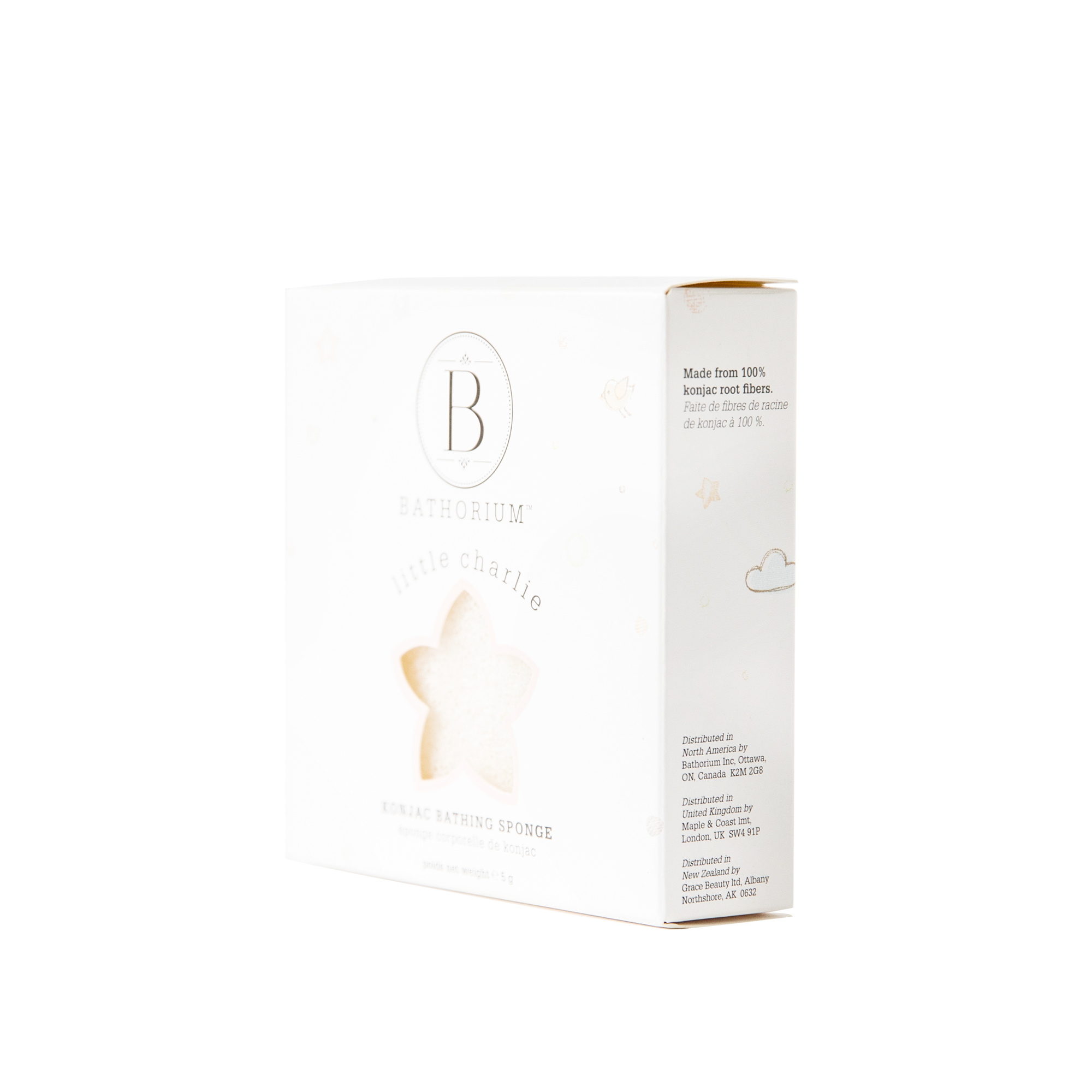 Bathorium - Konjac Little Charlie Body Sponge