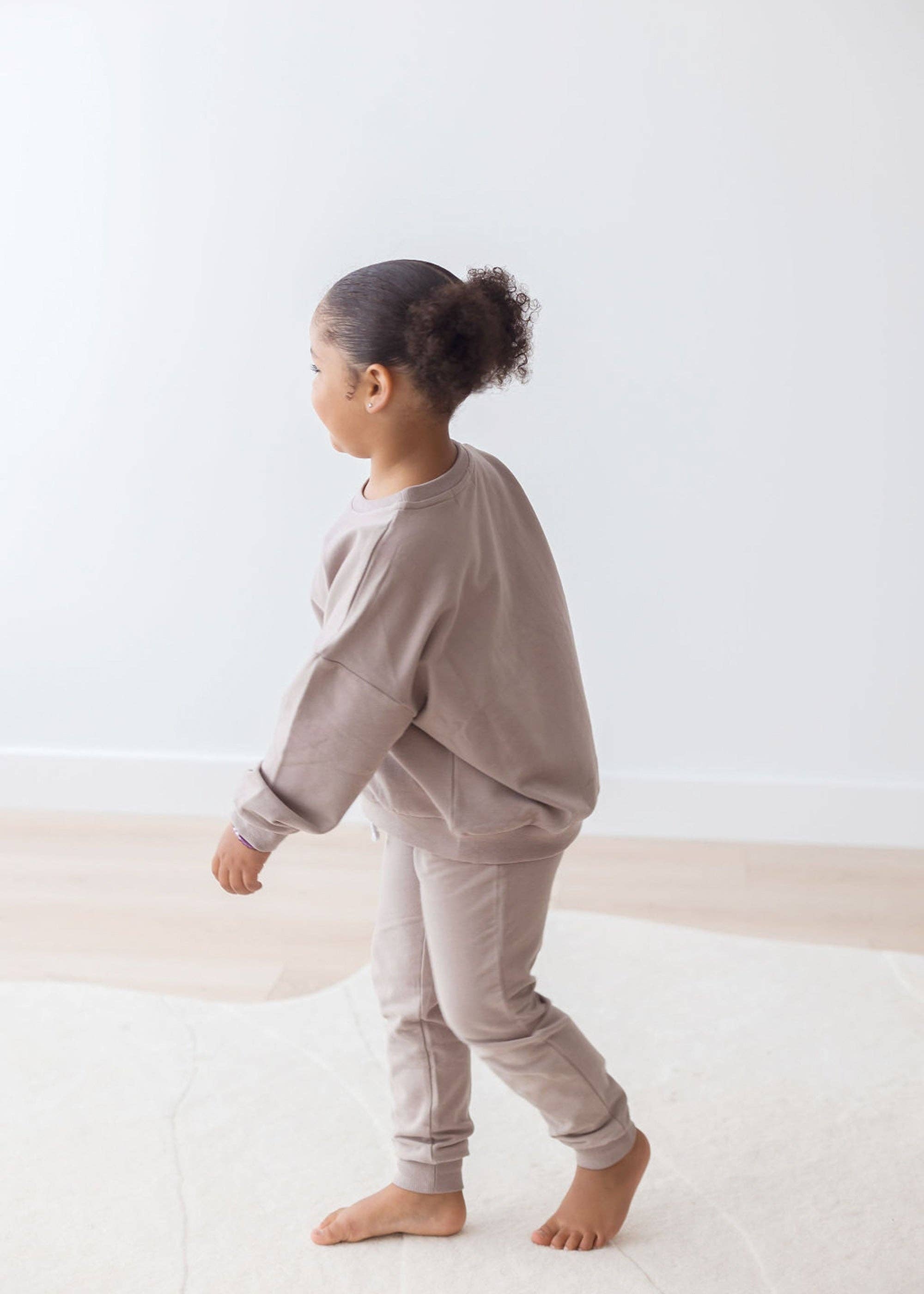 Mila & Co. - Sweatshirt & Jogger Set | Pale Mulberry