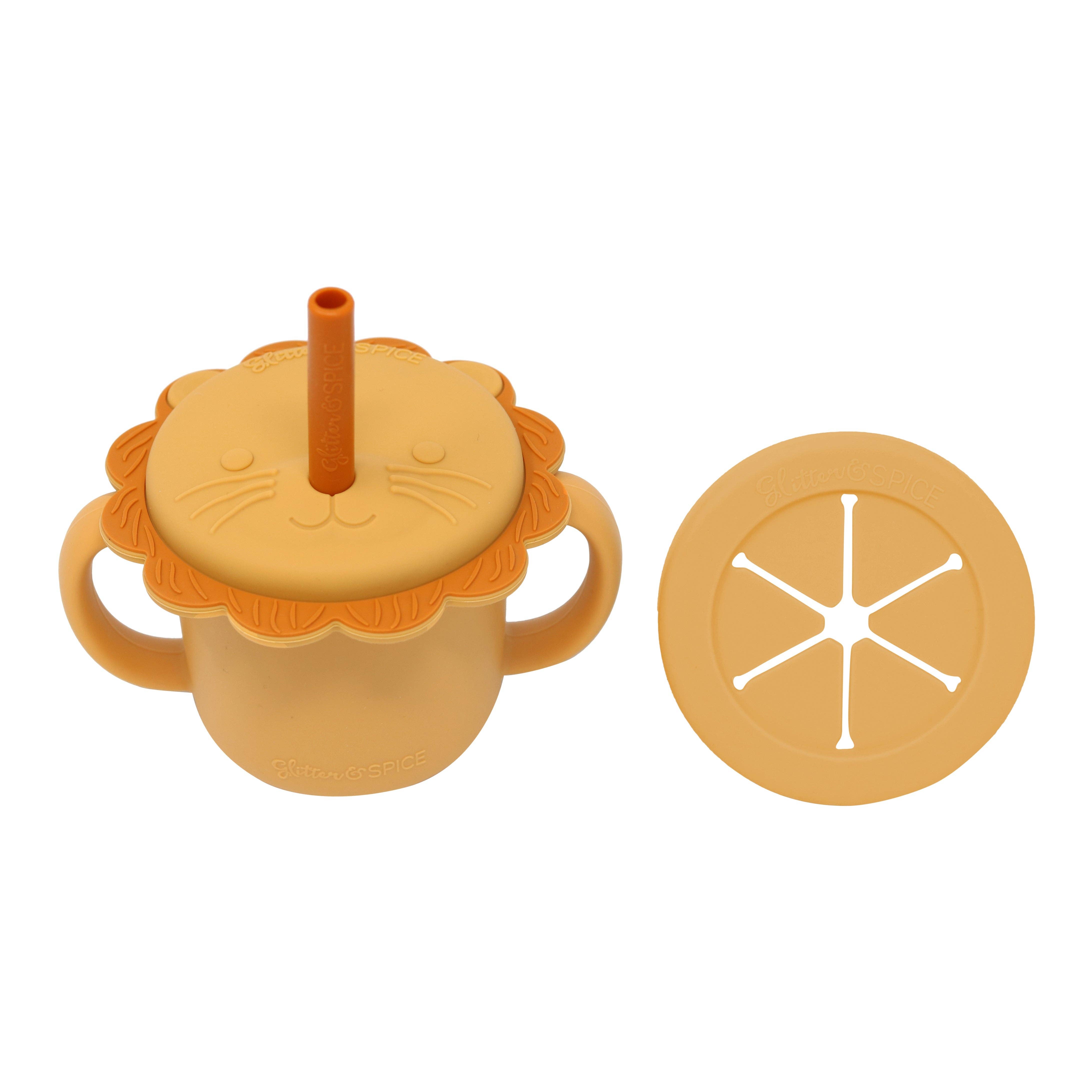 Glitter & Spice - Grow with Me Silicone Cup Snack Set