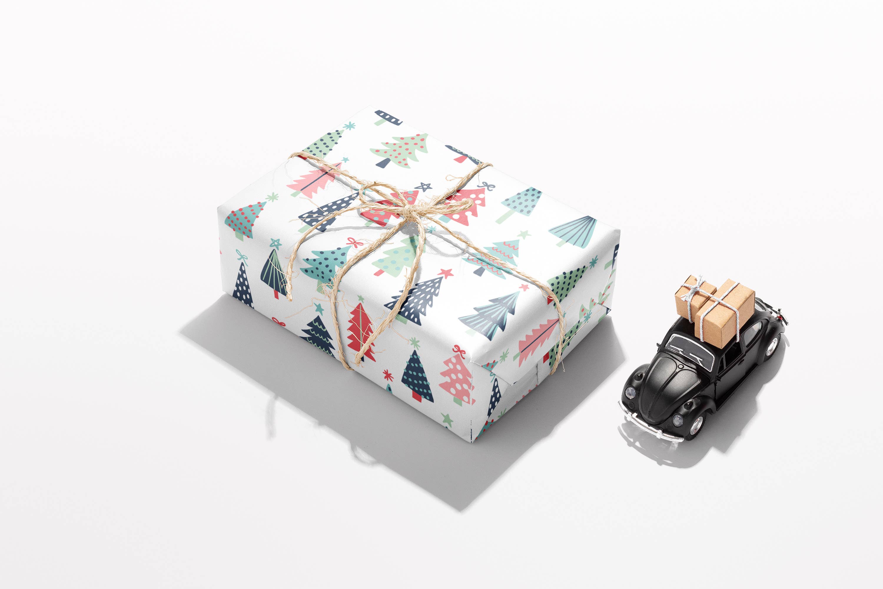 Ofelia & Co. - Ho Ho Ho Gift Wrapping Paper Rolls - 3 Pack Christmas Wrap