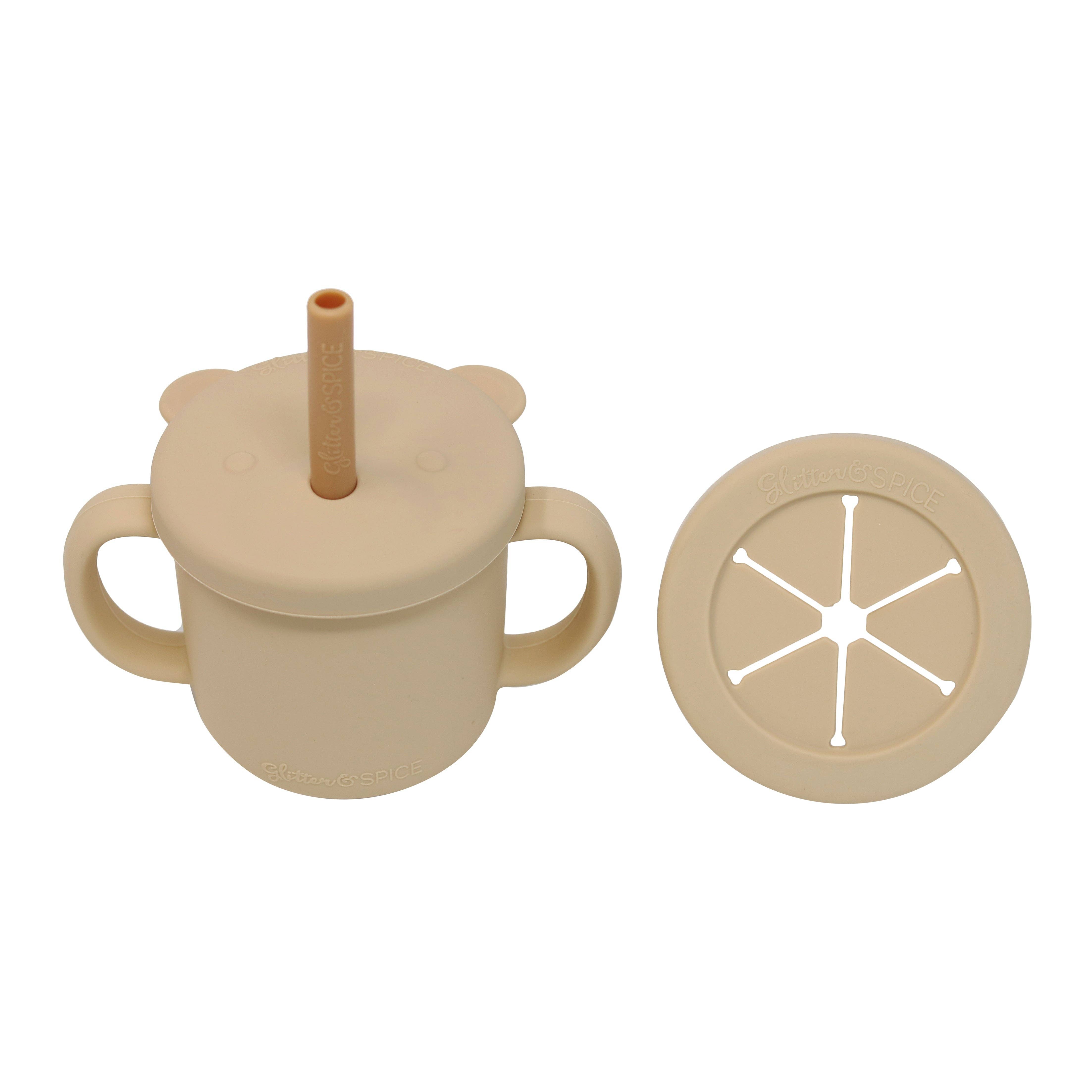 Glitter & Spice - Grow with Me Silicone Cup Snack Set