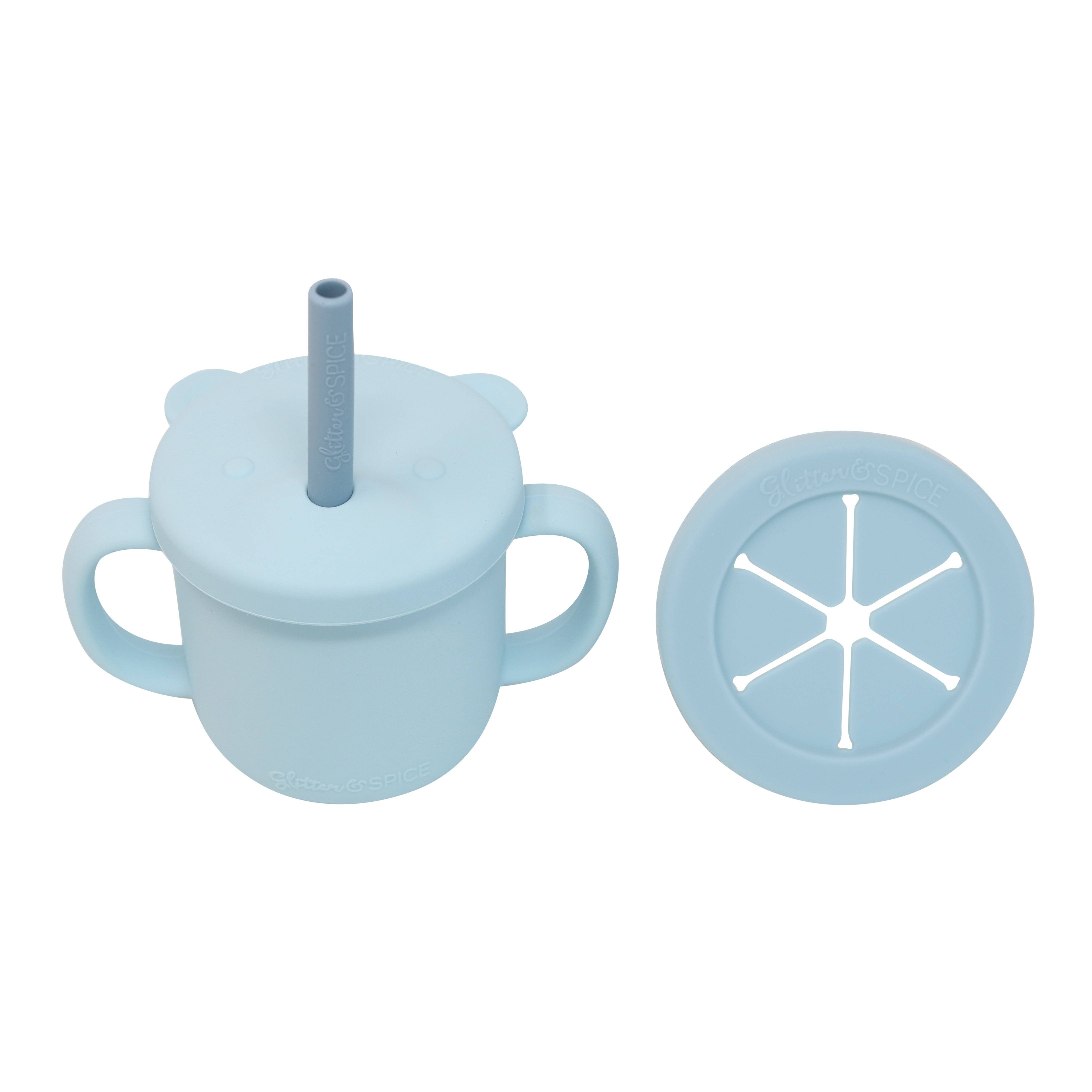 Glitter & Spice - Grow with Me Silicone Cup Snack Set